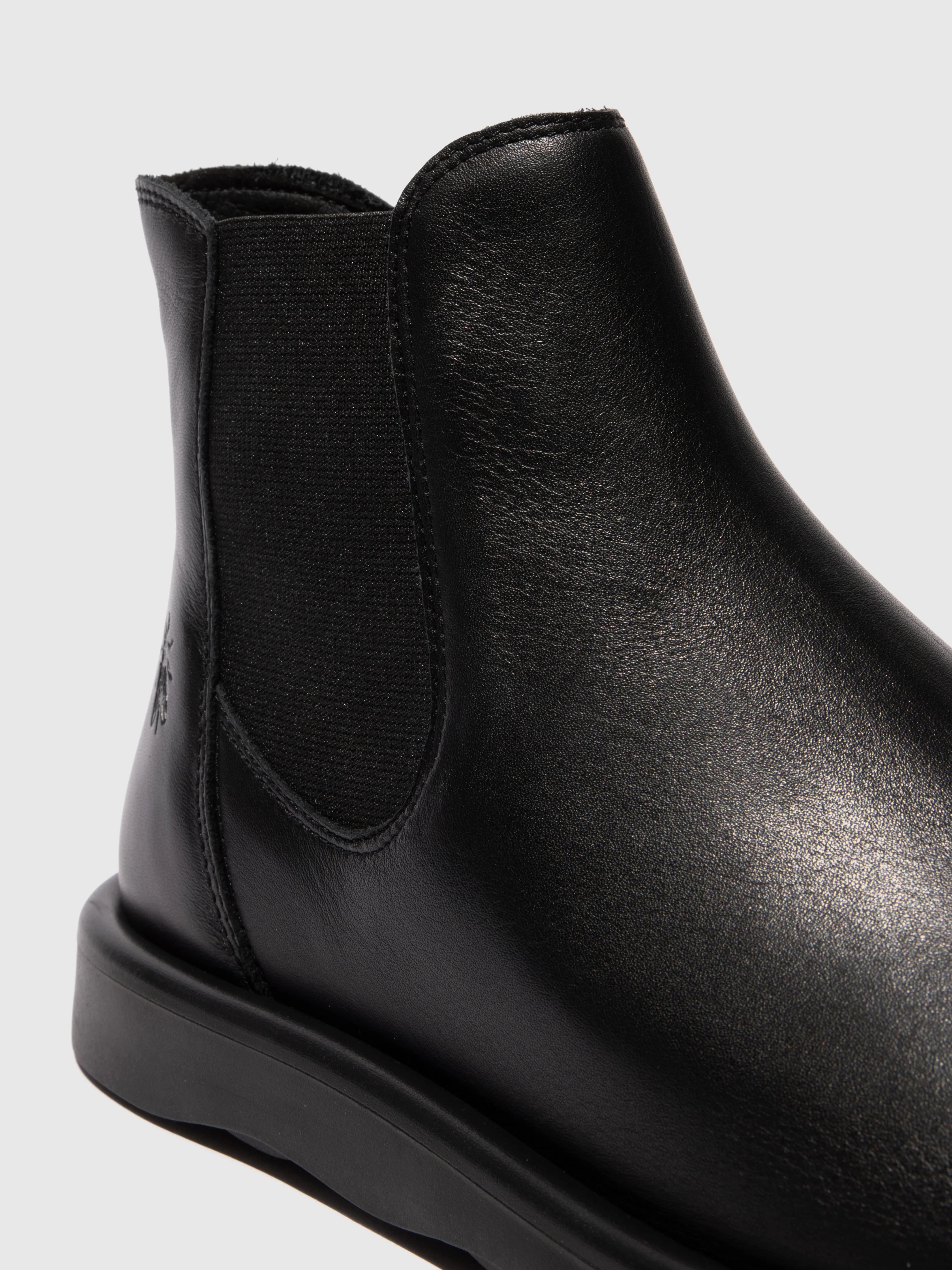Chelsea Ankle Boots TICH099FLY BLACK - Image 4