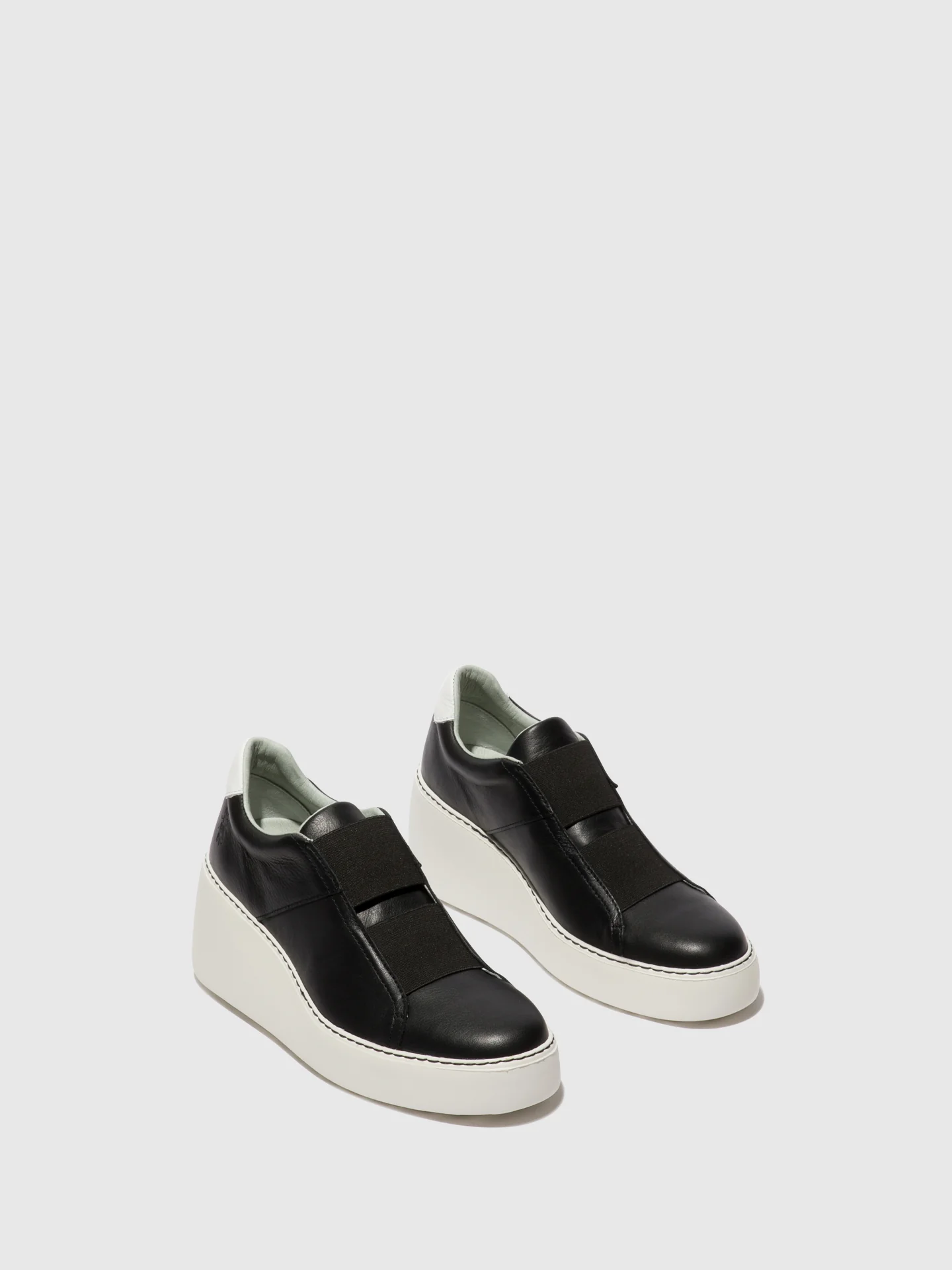 Elasticated Trainers DITO581FLY BLACK - Image 2
