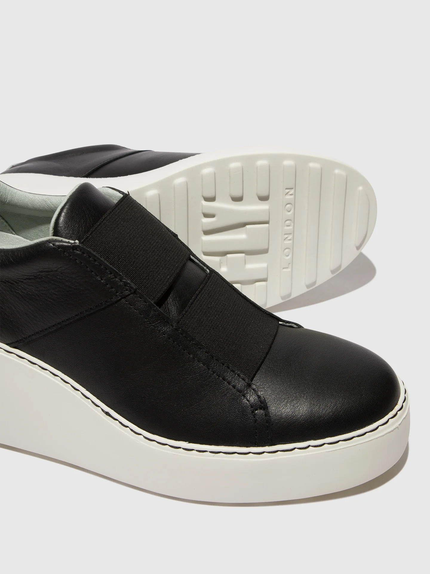 Elasticated Trainers DITO581FLY BLACK - Image 4