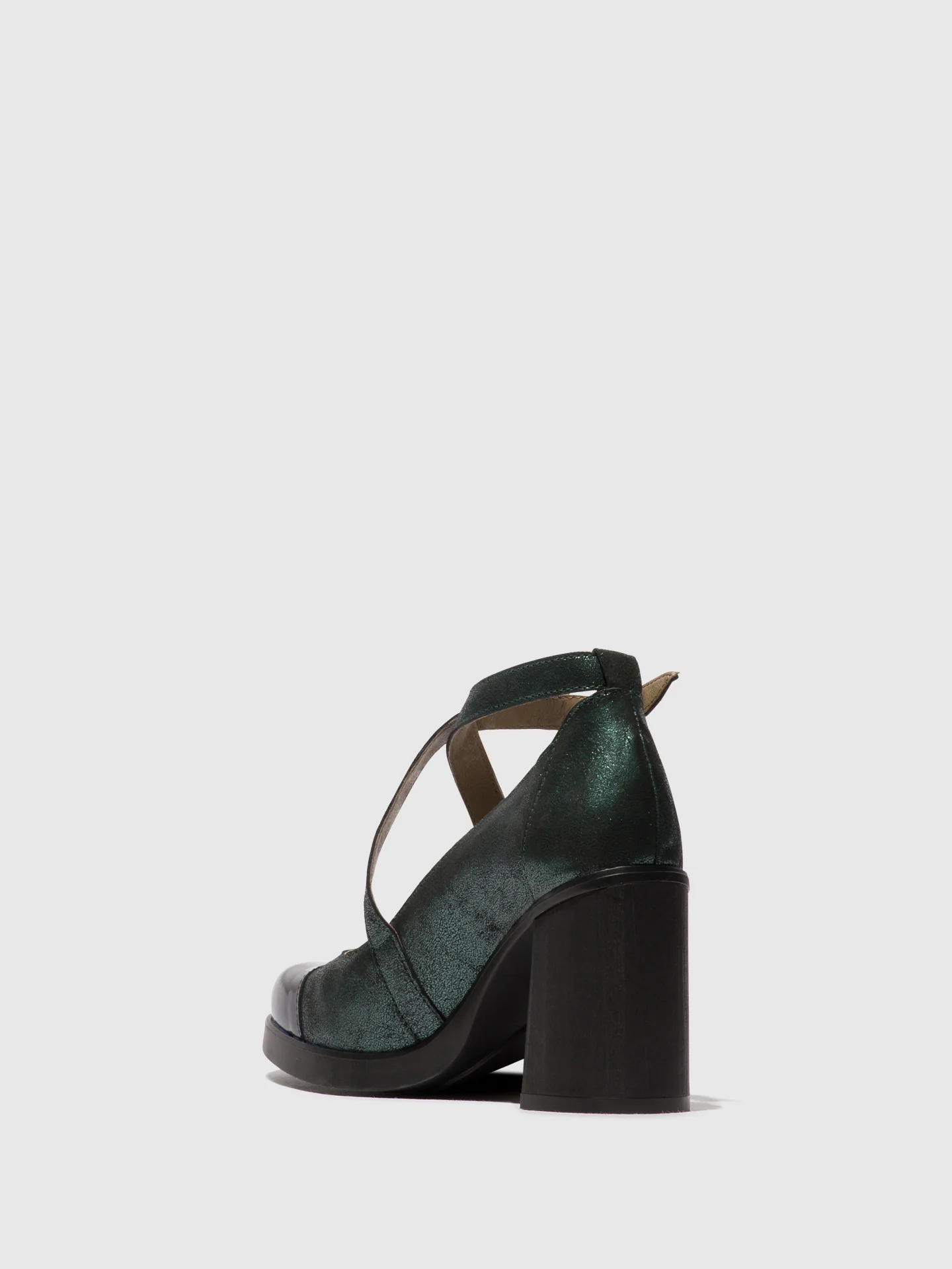 Buckle Shoes SLIV993FLY BLACK/GREEN - Image 3
