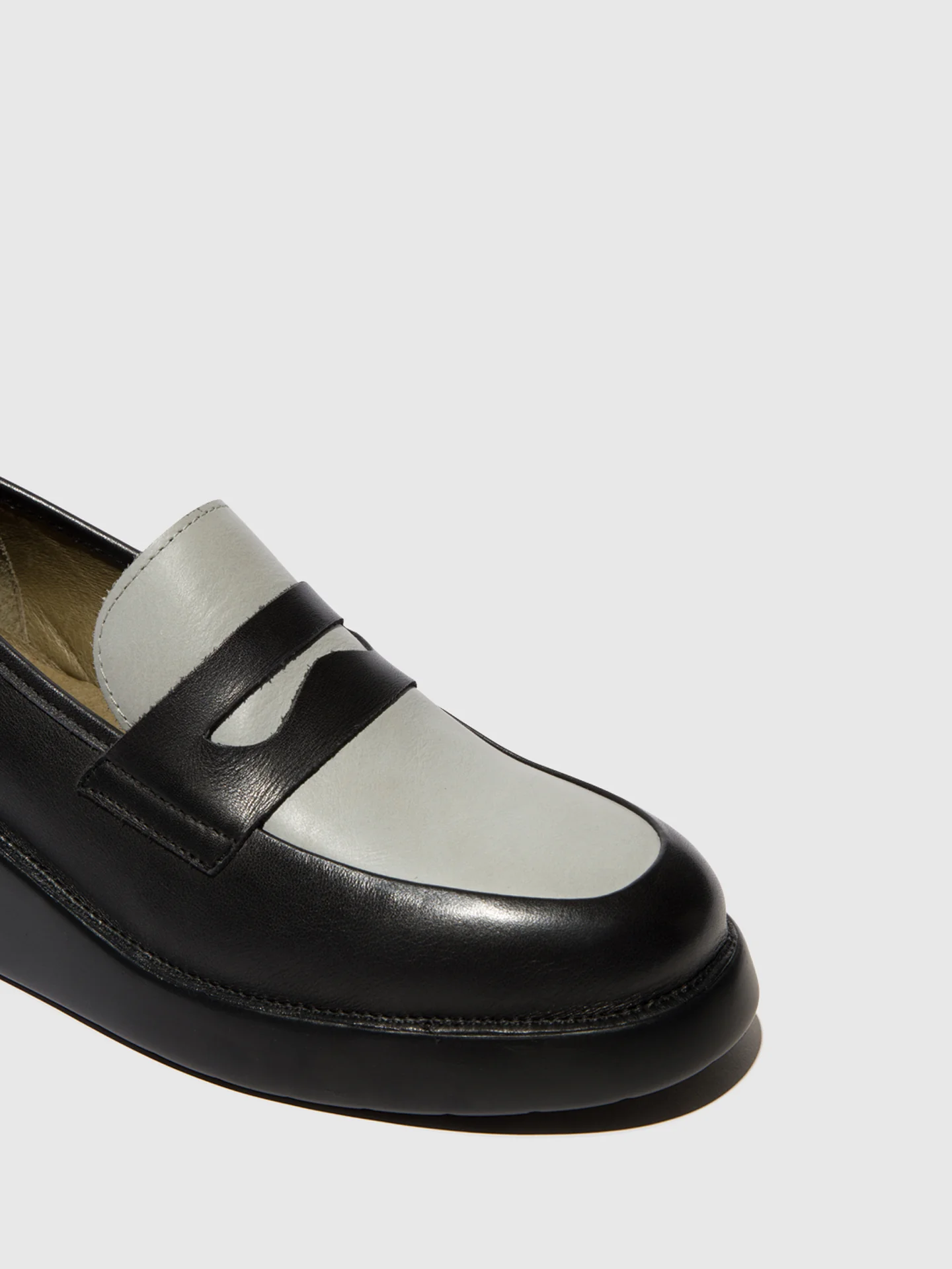 Loafers Shoes BLAR513FLY BLACK/GREY - Image 4