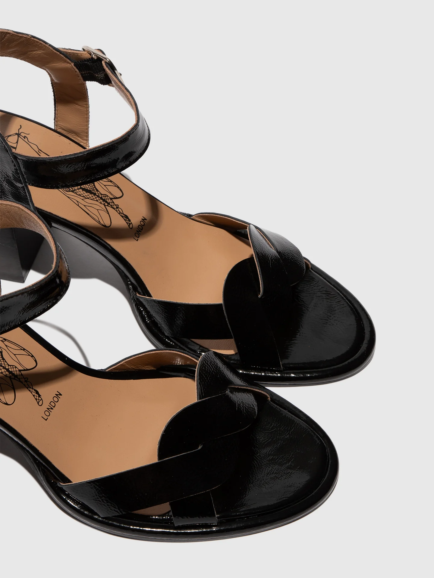 Heel Sandals MOJI263FLY BLACK - Image 4