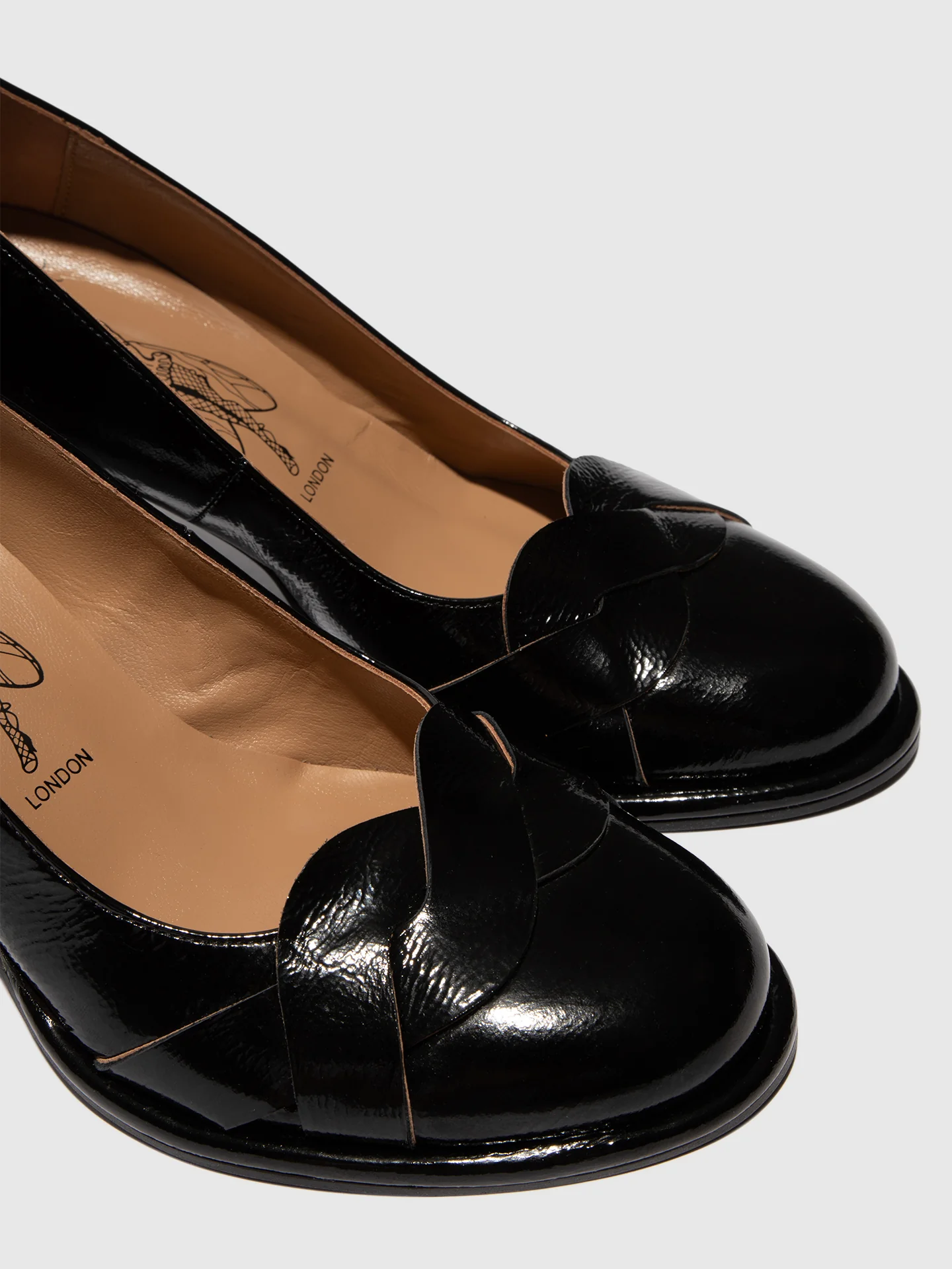 Heel Shoes MEIZ264FLY BLACK - Image 4