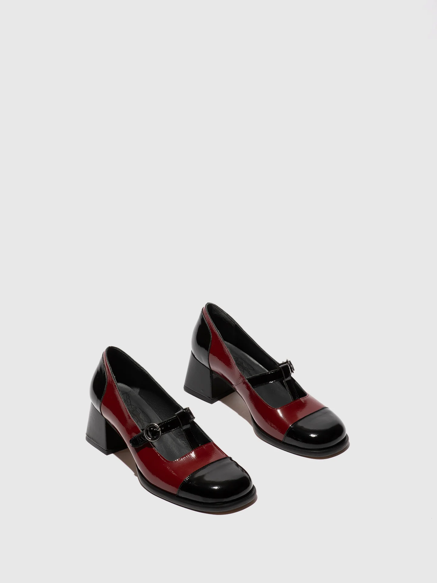 Buckle Shoes SOLF341FLY BLACK/INT.RUST - Image 2
