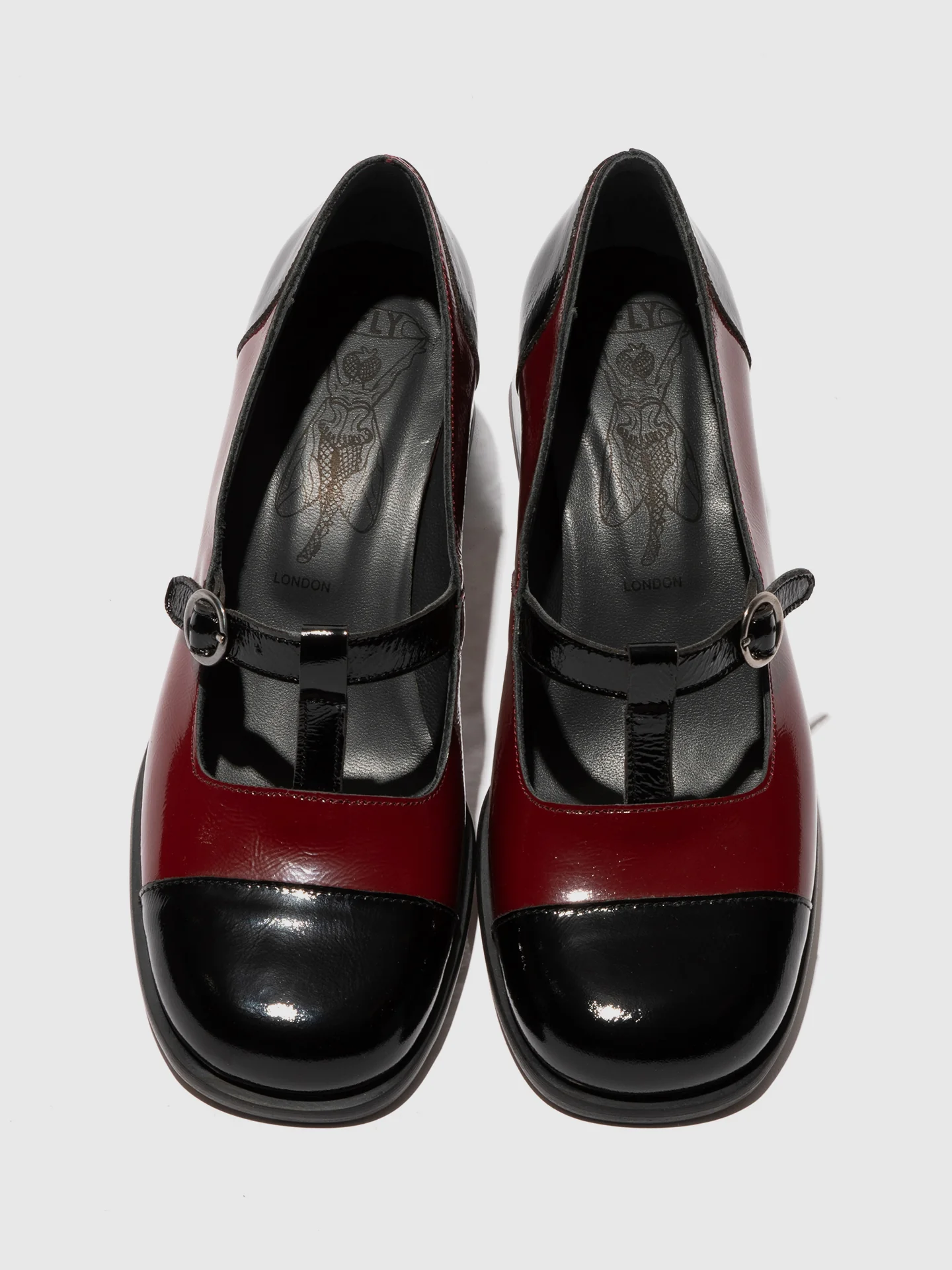 Buckle Shoes SOLF341FLY BLACK/INT.RUST - Image 4