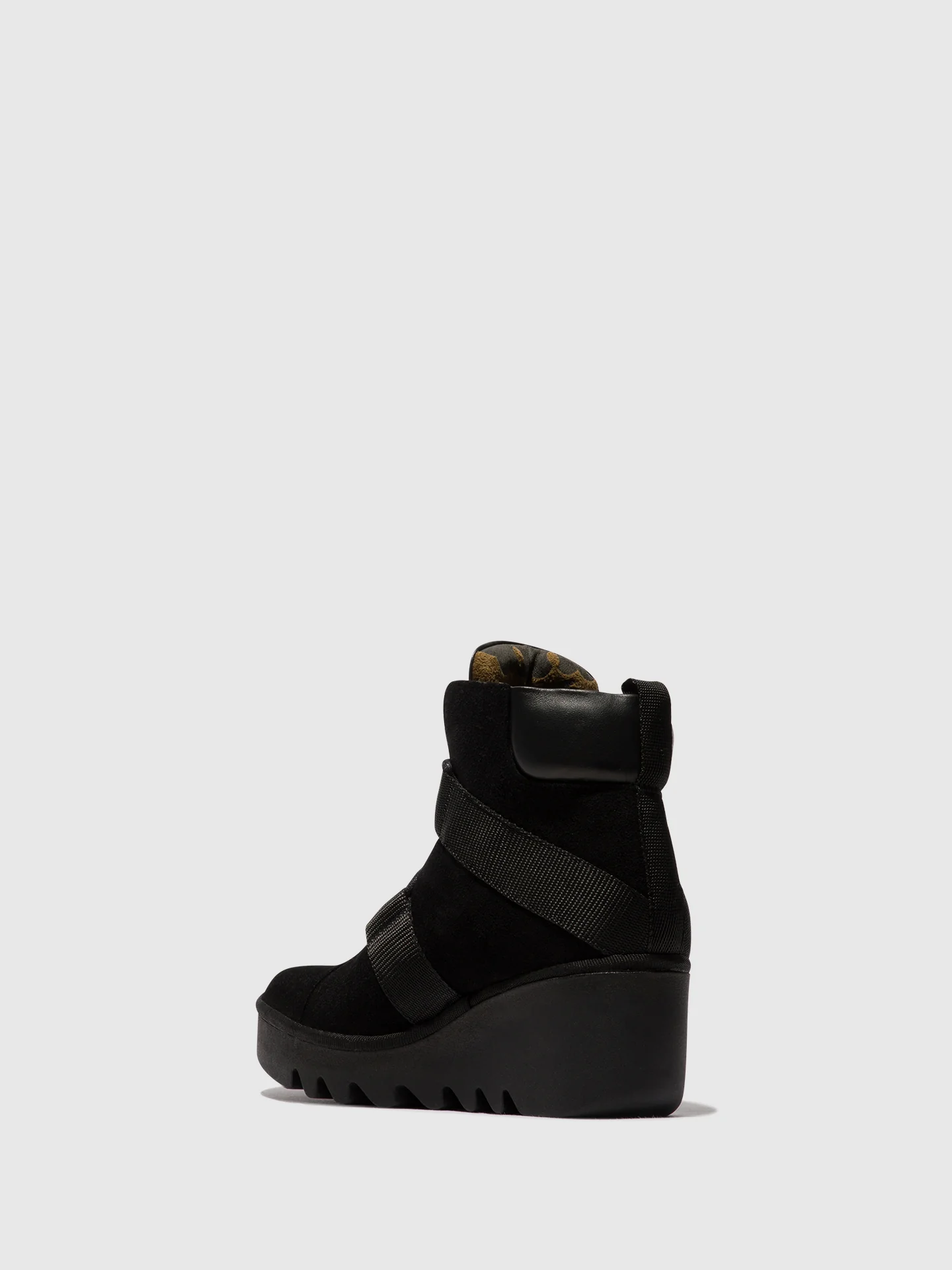 Lace-up Ankle Boots BLOM460FLY BLACK - Image 3