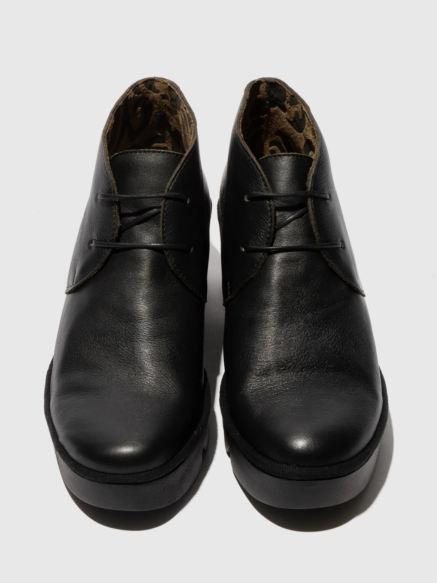 Lace-up Ankle Boots BRAK593FLY BLACK - Image 4