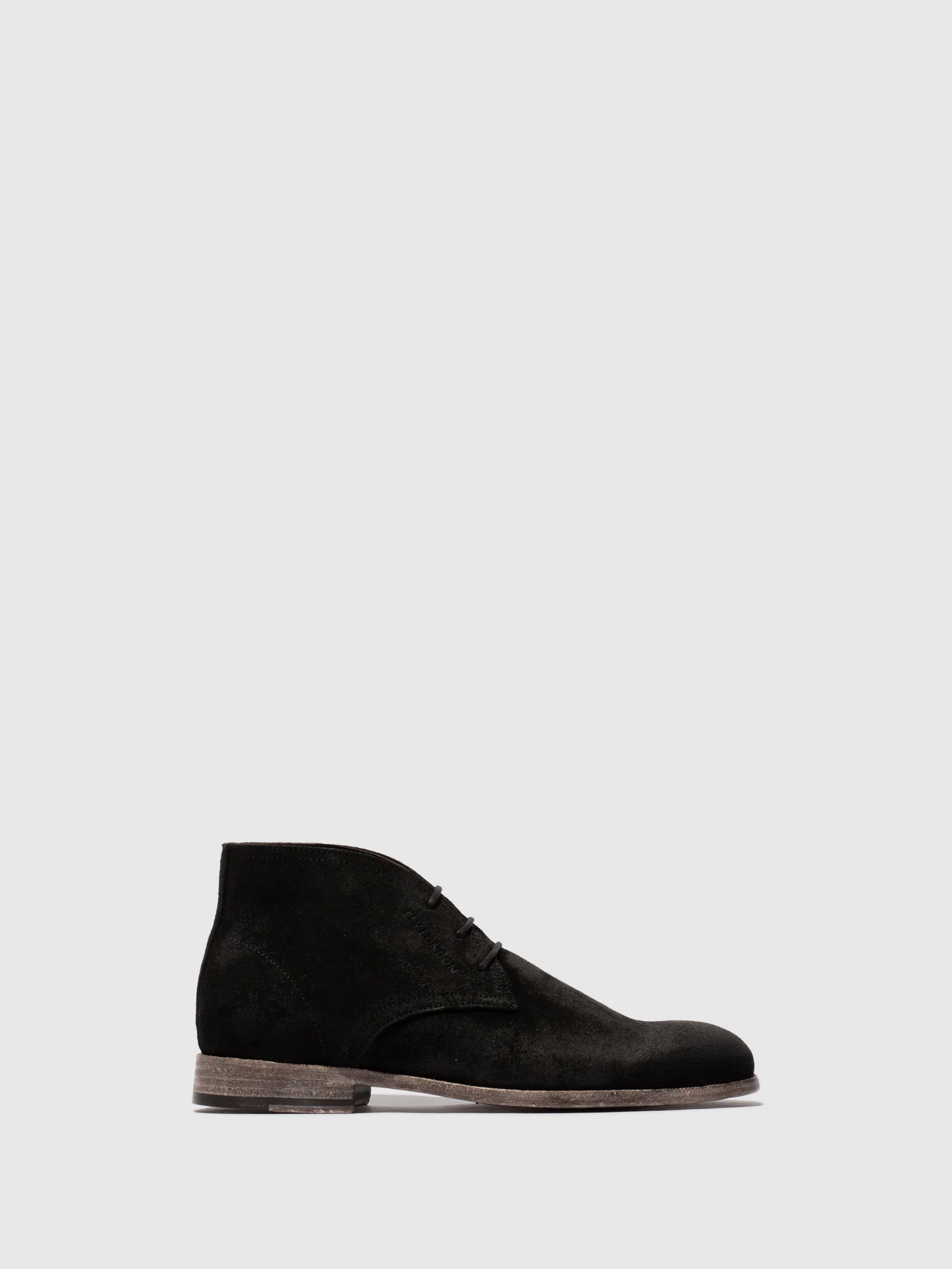Lace-up Ankle Boots CAJY074FLY BLACK