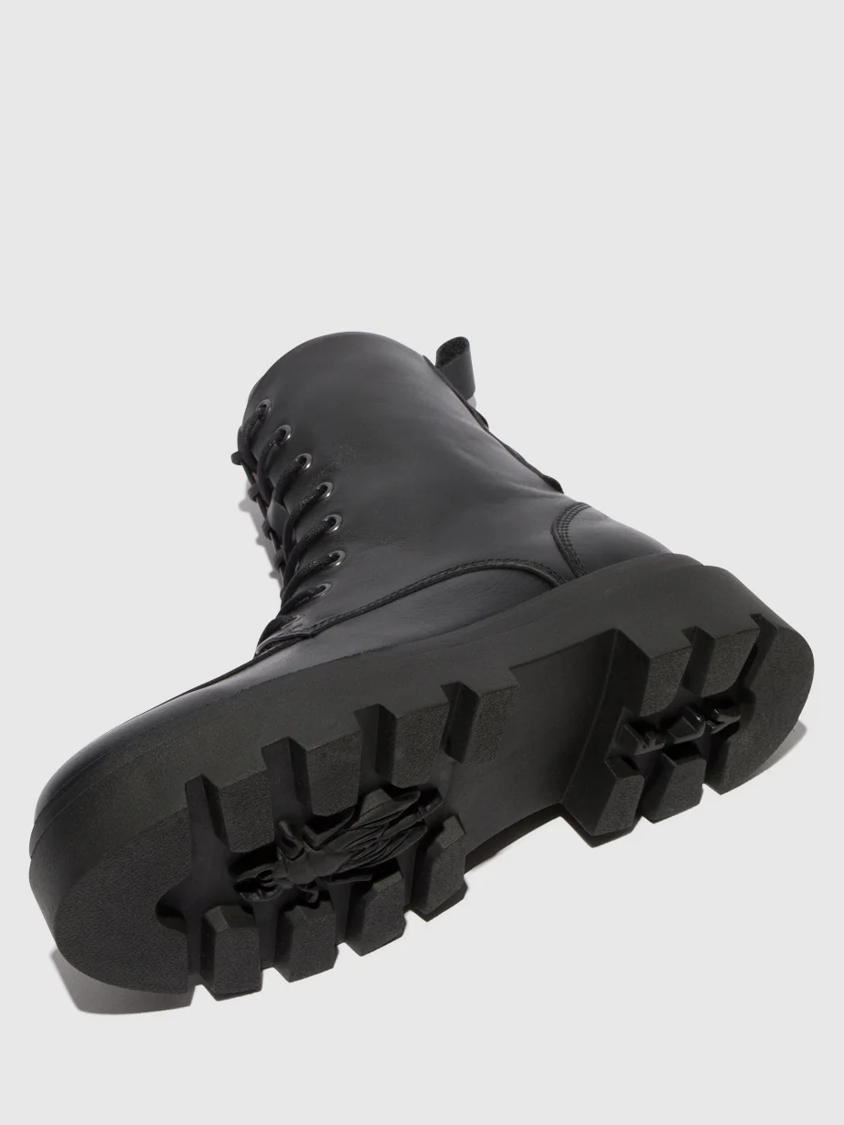 Lace-up Ankle Boots JAYE878FLY BLACK - Image 4