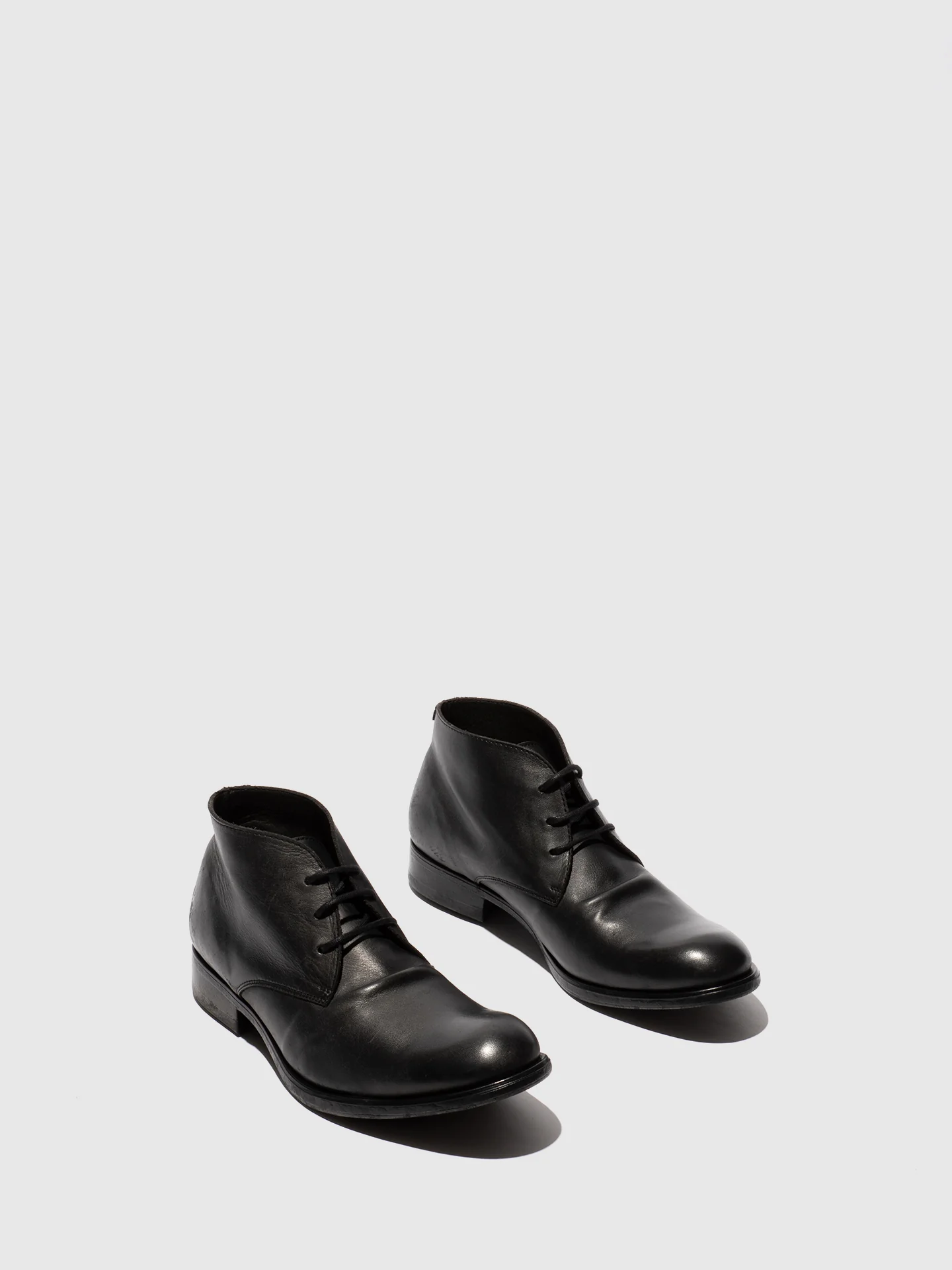 Lace-up Ankle Boots MIZZ312FLY BLACK - Image 2