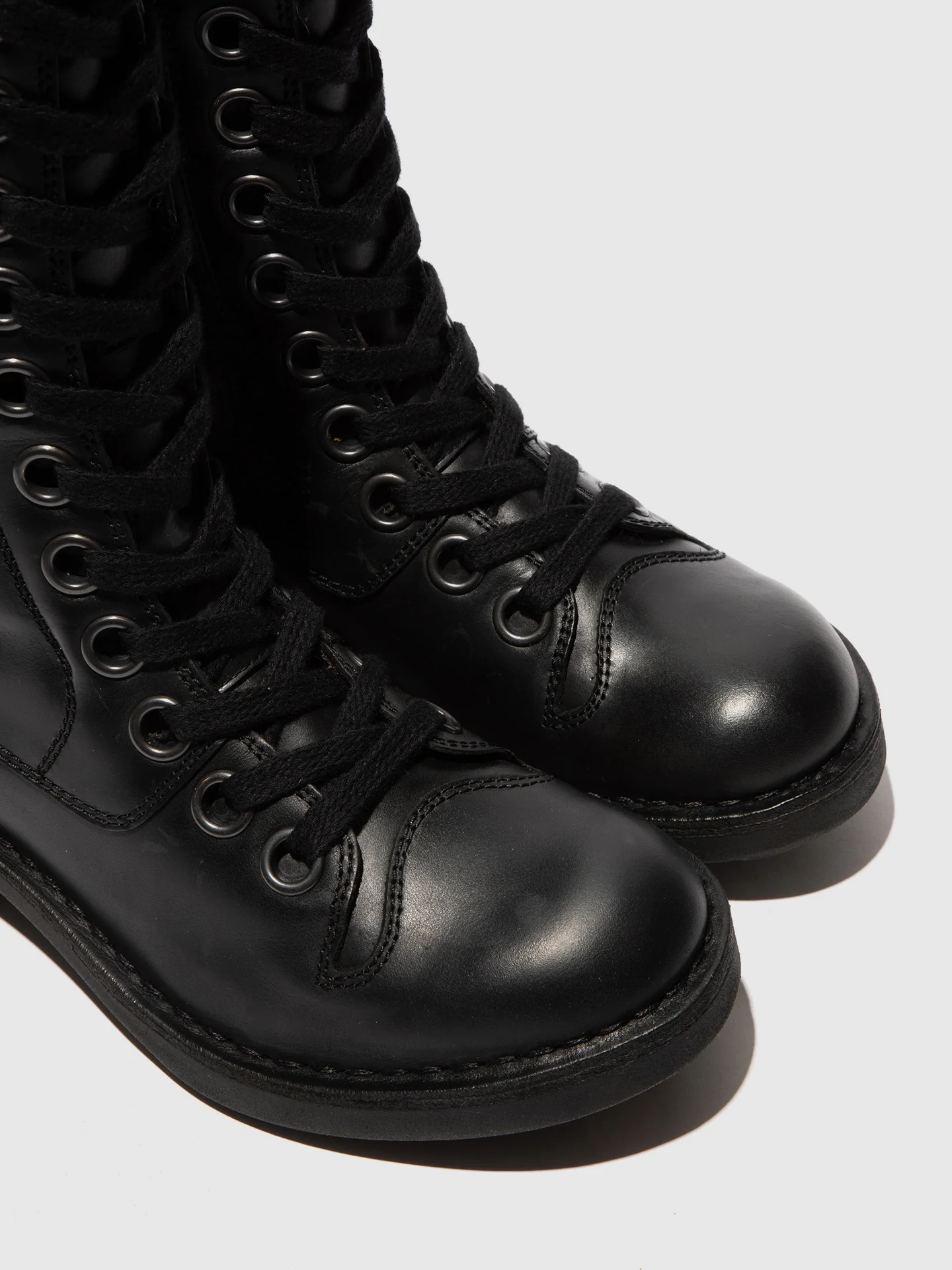 Lace-up Ankle Boots NOLE176FLY BLACK - Image 4