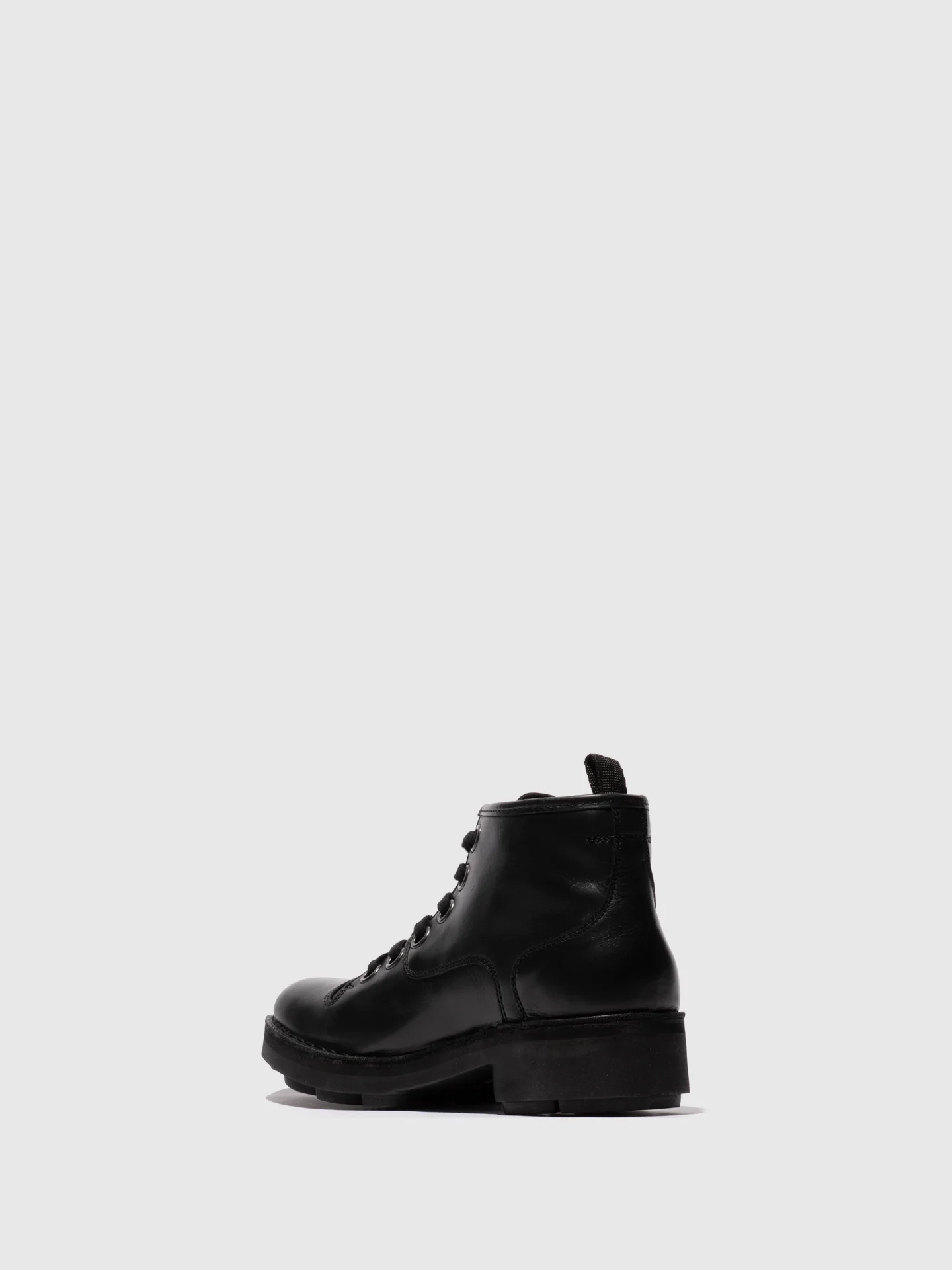 Lace-up Ankle Boots NUXE138FLY BLACK - Image 3