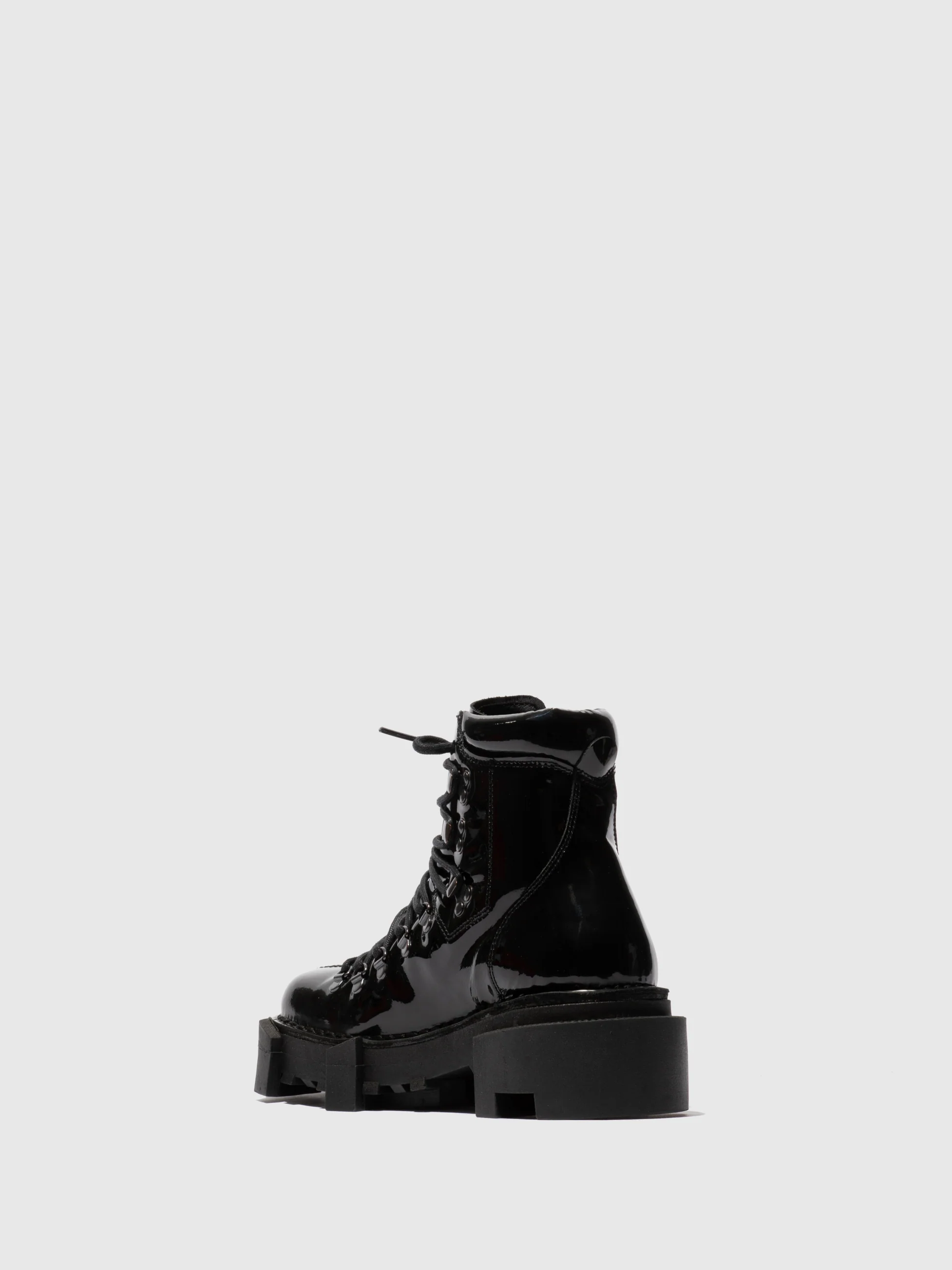 Lace-up Ankle Boots SPARK719FLY BLACK - Image 3
