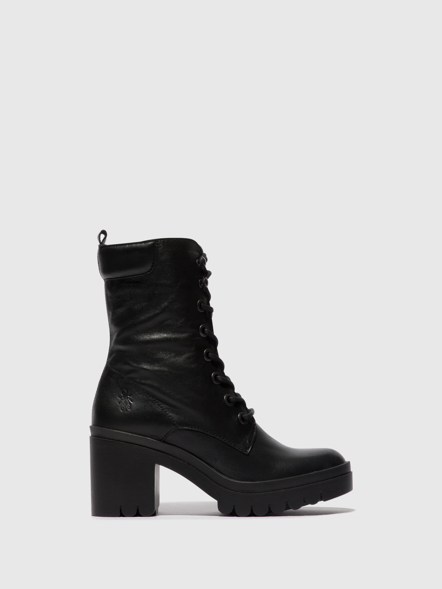 Lace-up Ankle Boots TIEL642FLY BLACK
