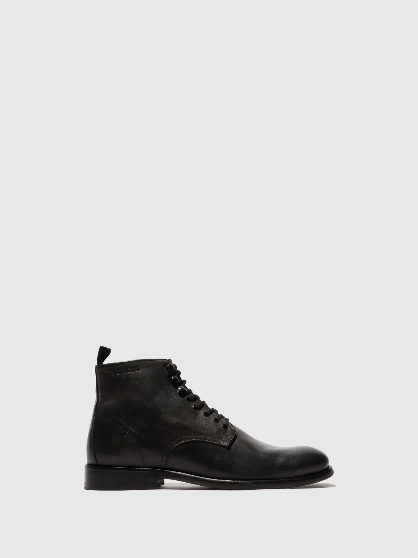 Lace-up Ankle Boots WERN002FLY BLACK