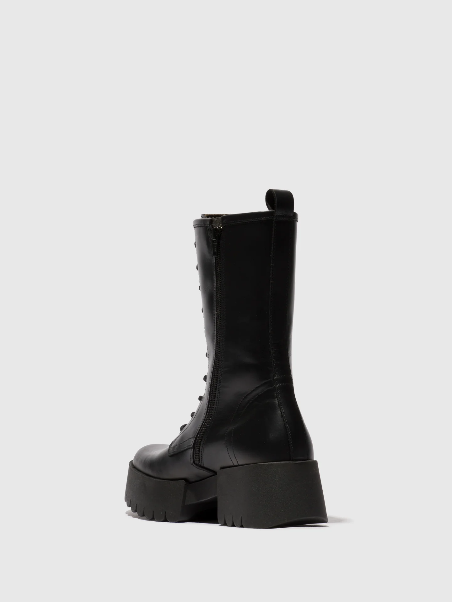 Lace-up Boots ELNA008FLY BLACK - Image 3