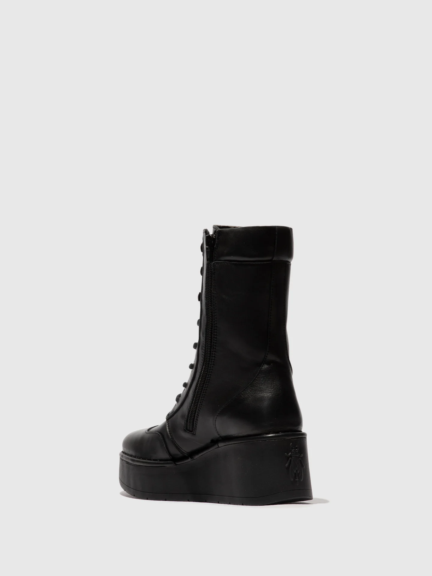 Lace-up Boots HITT258FLY BLACK - Image 3