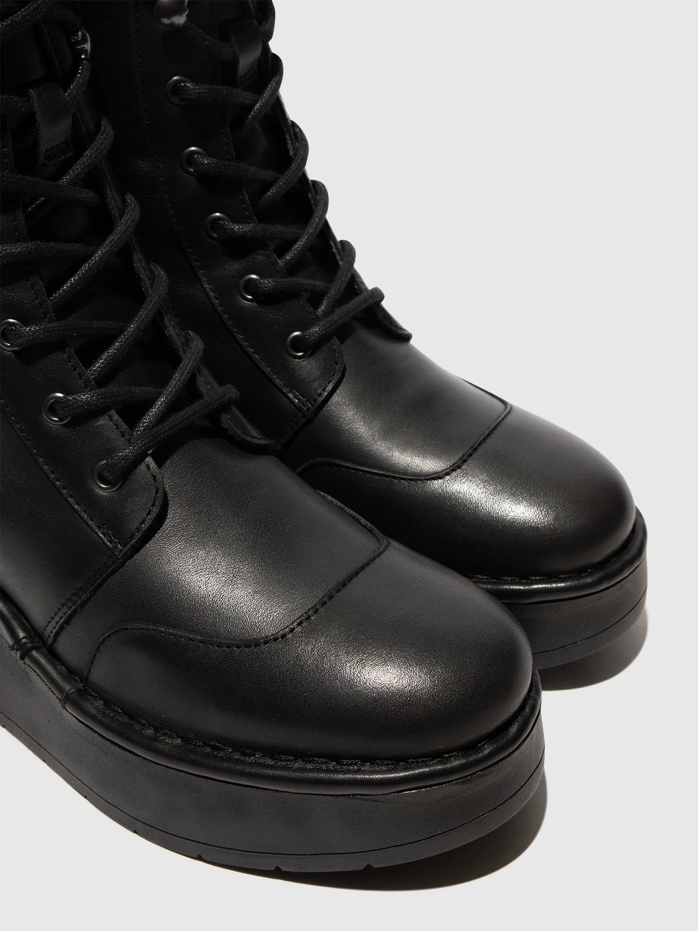 Lace-up Boots HITT258FLY BLACK - Image 4