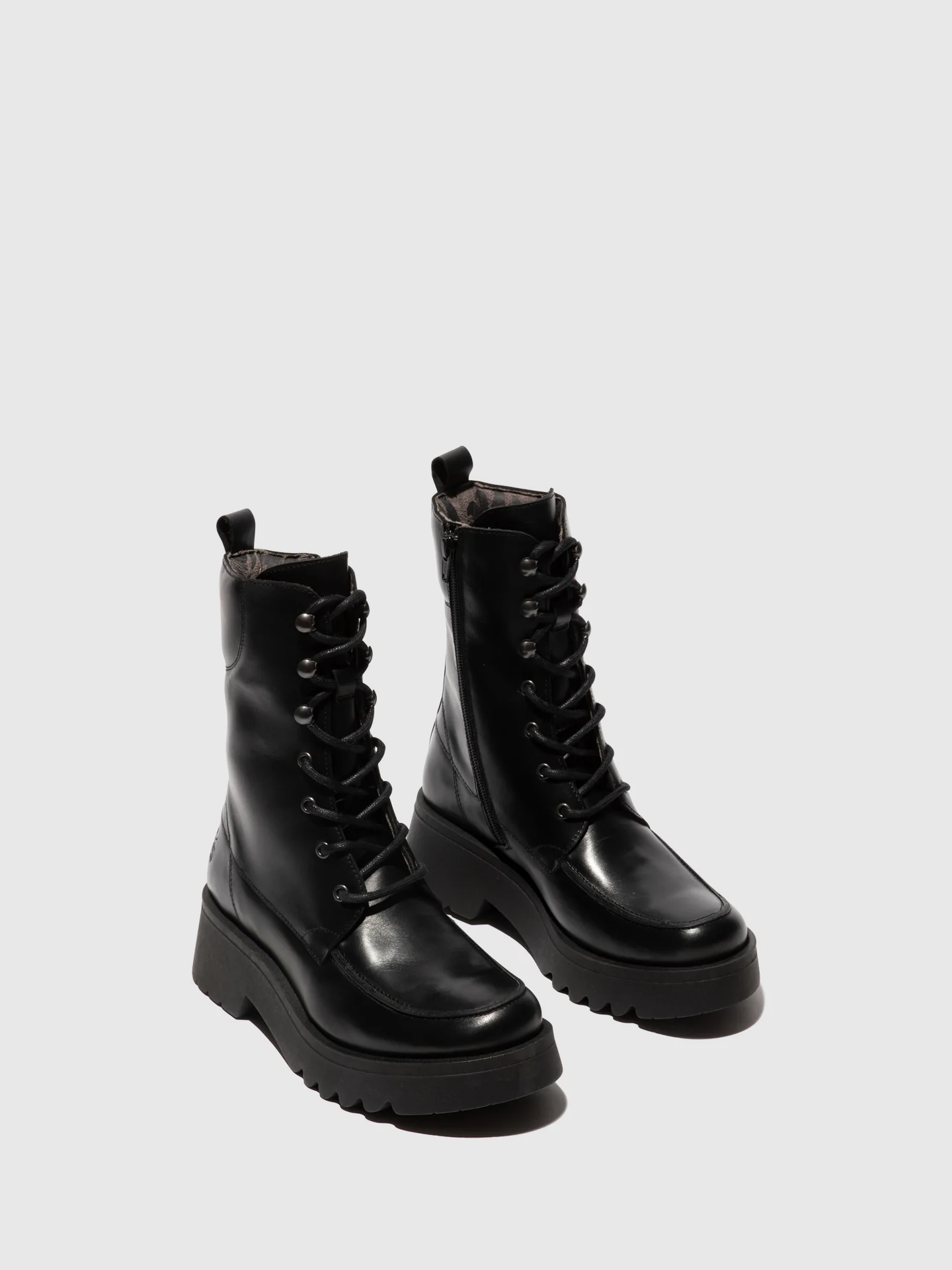 Lace-up Boots MORI990FLY BLACK - Image 2