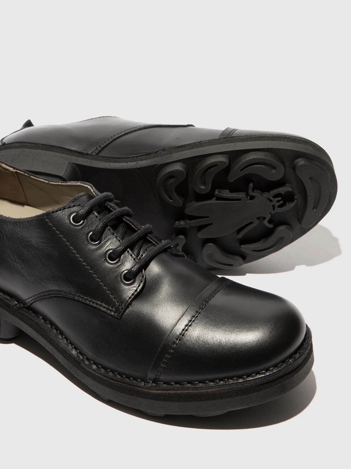 Lace-up Shoes NALY137FLY BLACK - Image 4