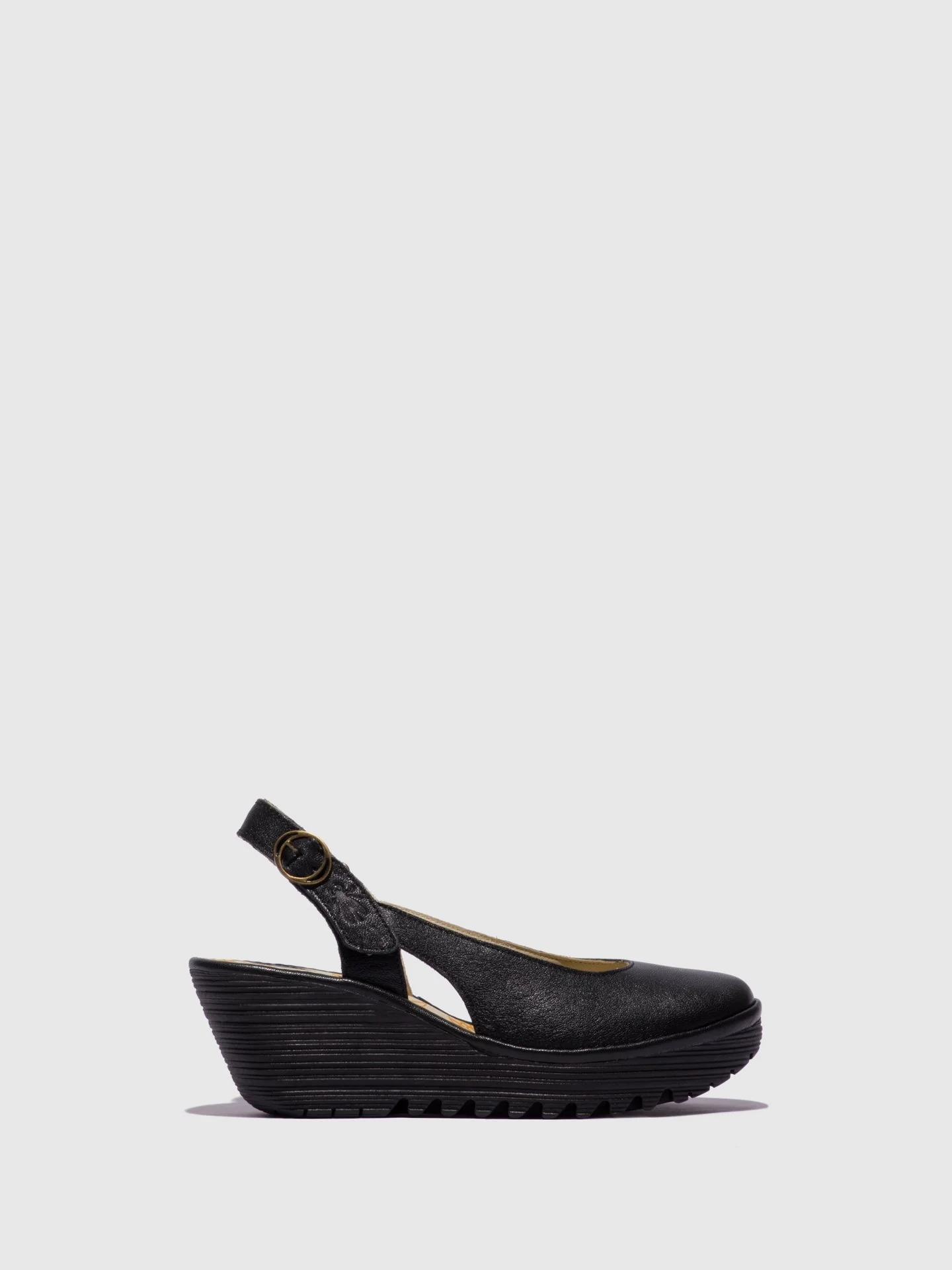 Sling-Back Sandals YLUX979FLY BLACK