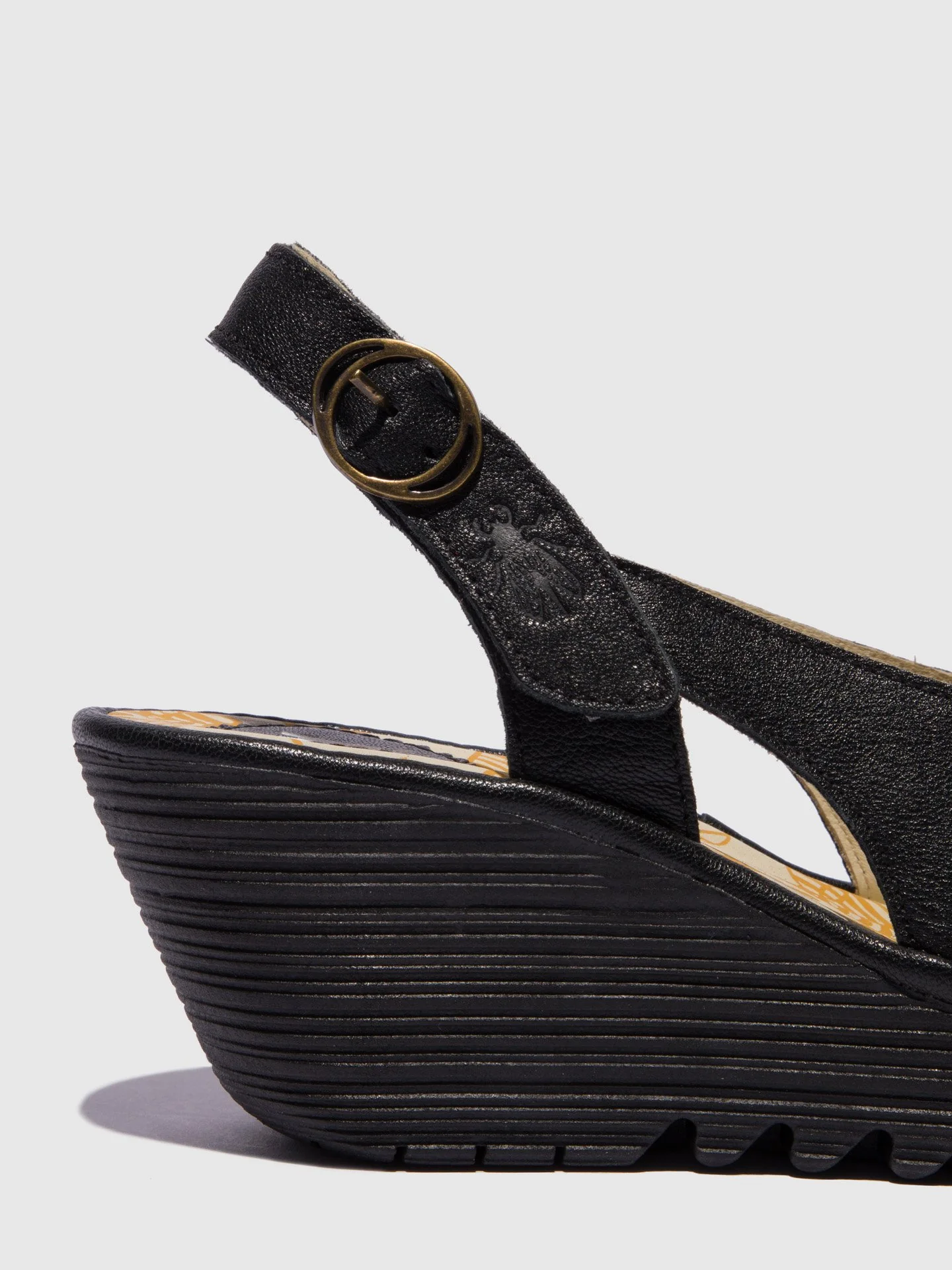 Sling-Back Sandals YLUX979FLY BLACK - Image 4