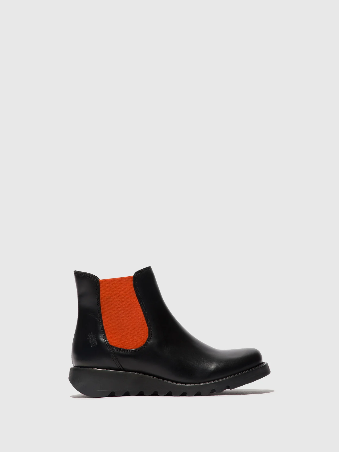 Chelsea Ankle Boots SALV BLACK (ORANGE ELASTIC)