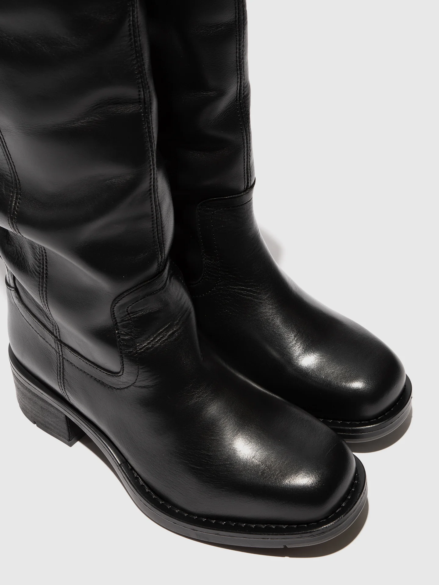 Over the Knee Boots RINT346FLY BLACK - Image 4