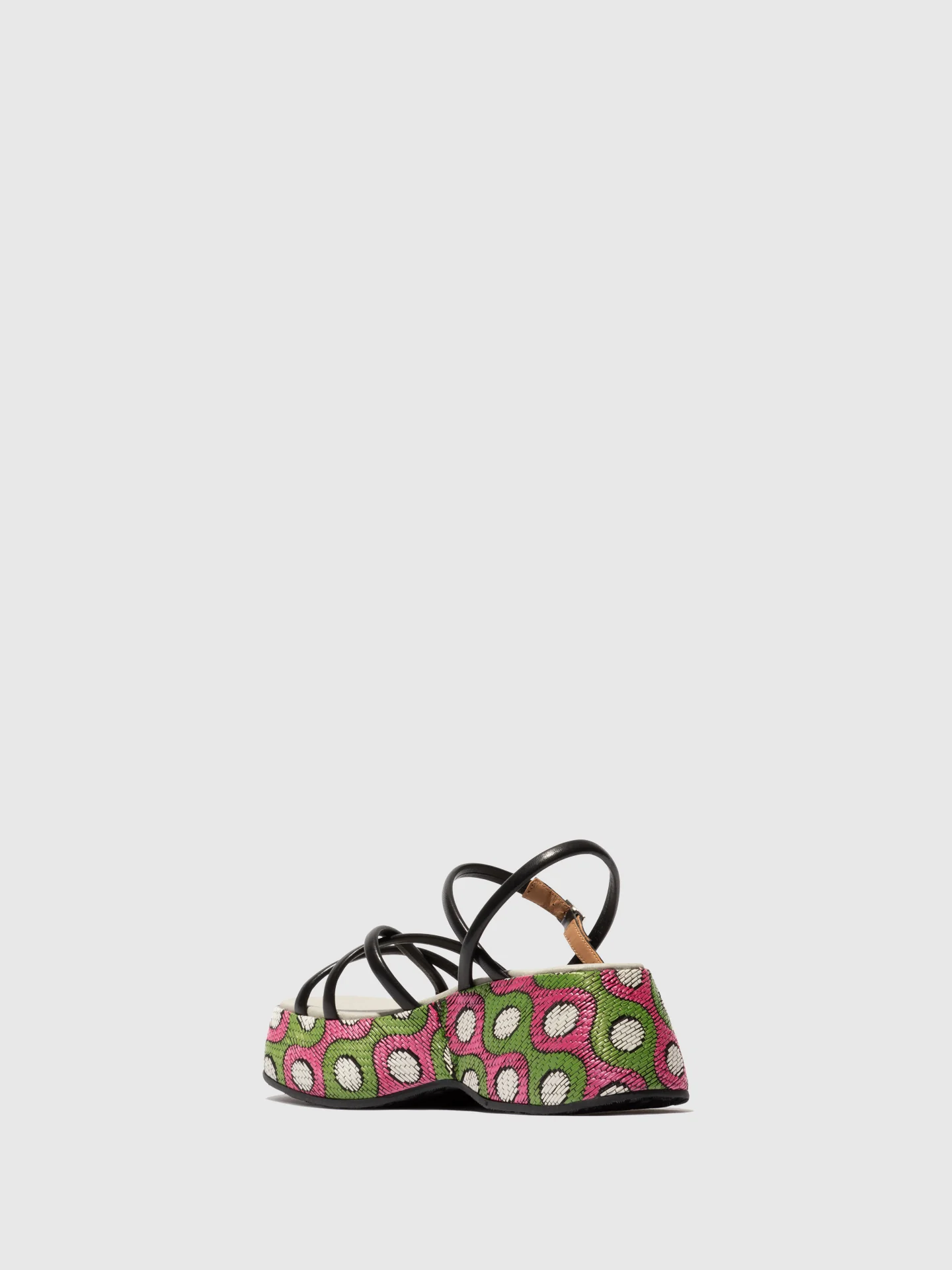 Platform Sandals BLAF095FLY BLACK - Image 3