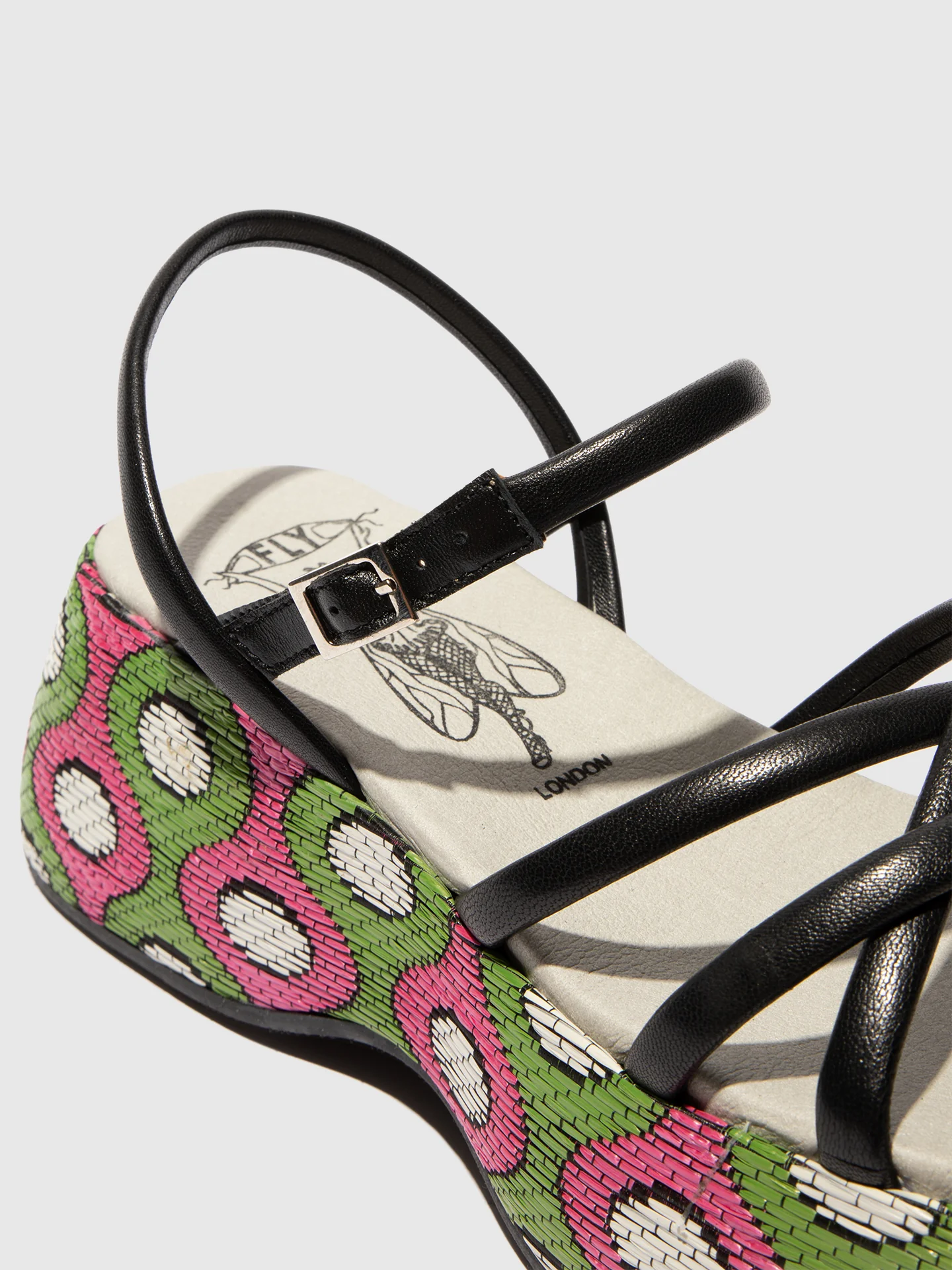 Platform Sandals BLAF095FLY BLACK - Image 4