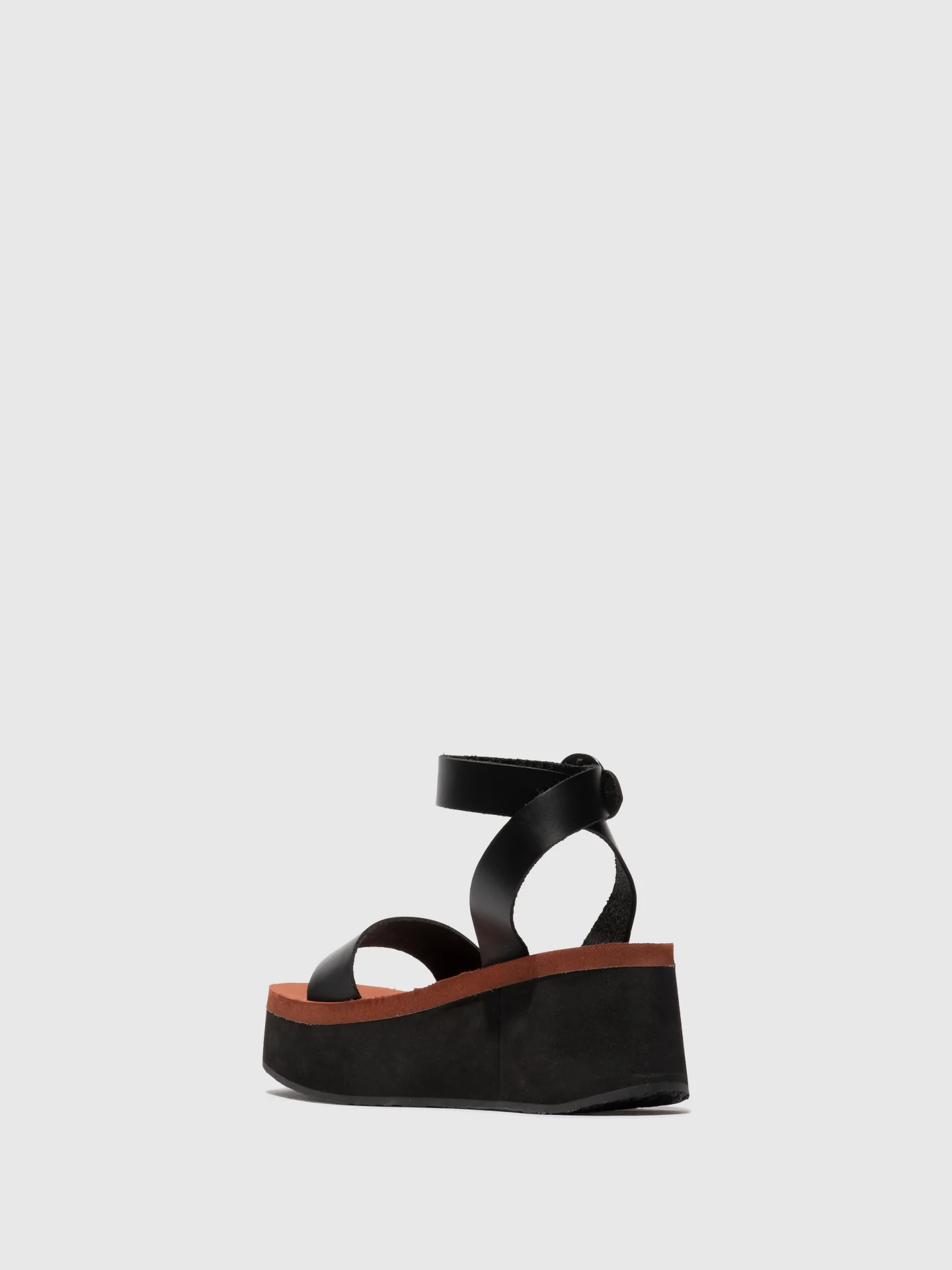 Platform Sandals CAMU034FLY BLACK - Image 3