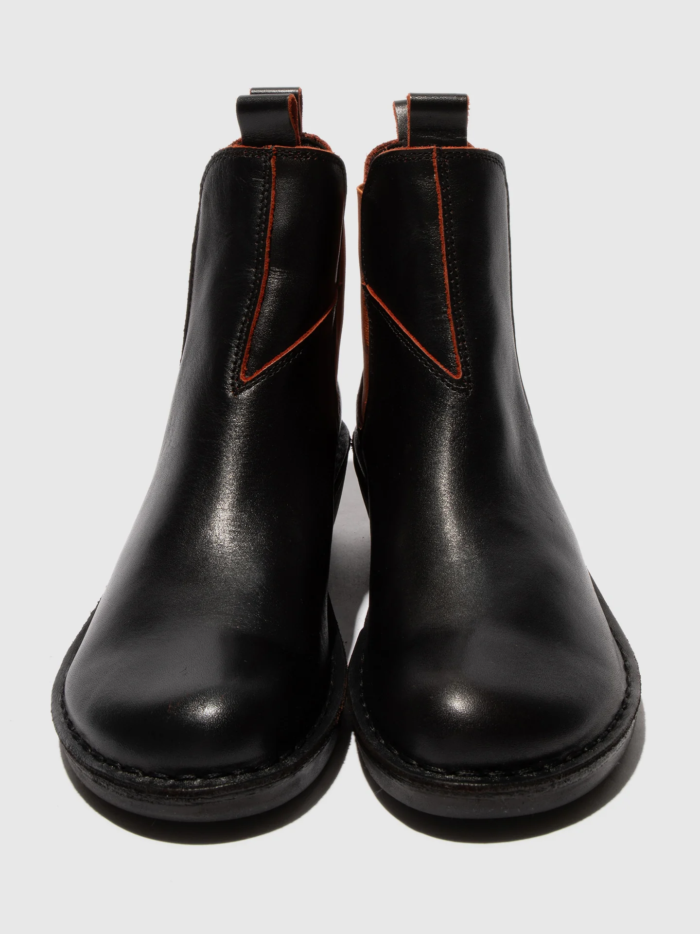 Chelsea Ankle Boots MEME030FLY BLACK/RED - Image 4
