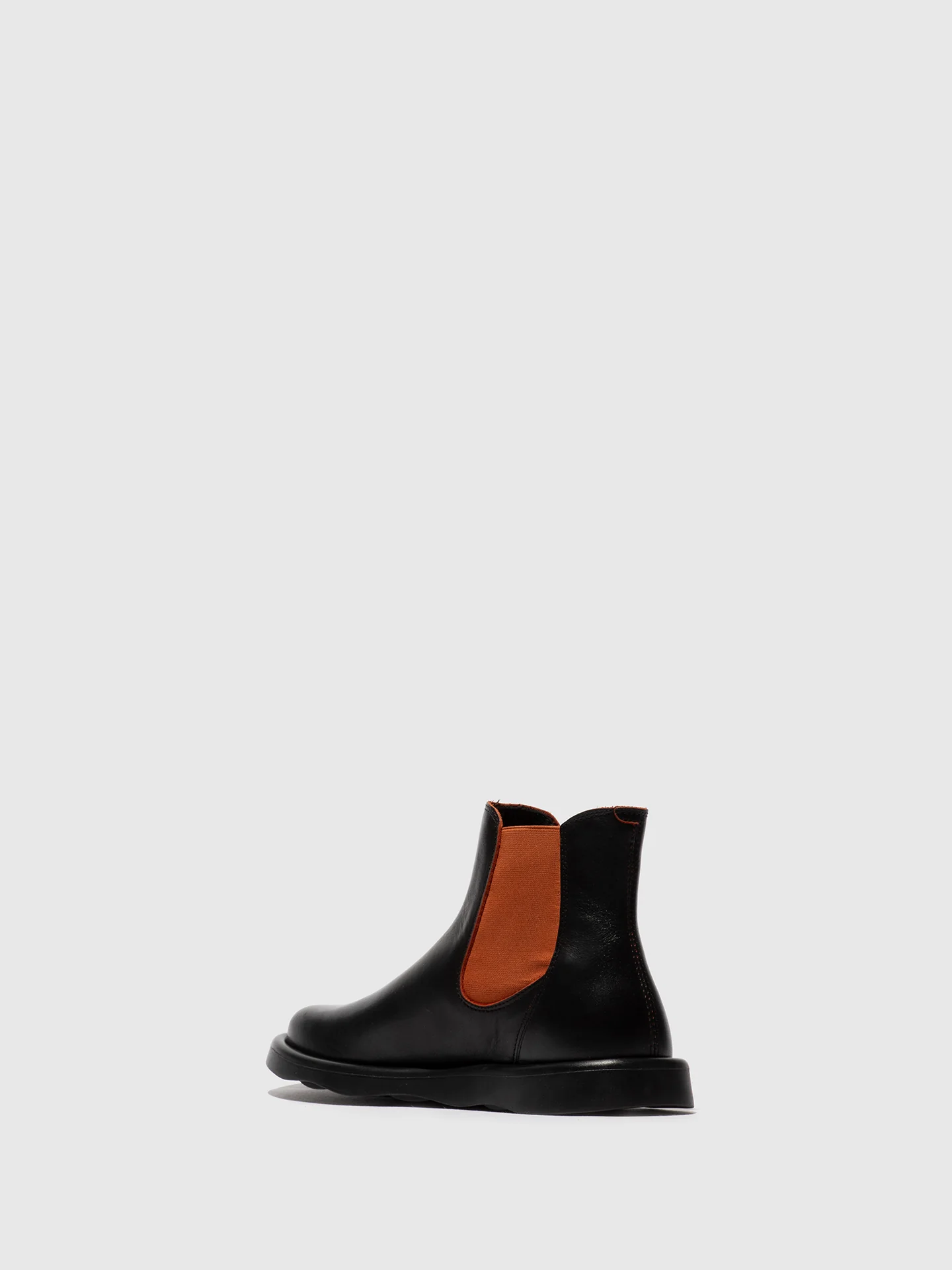 Chelsea Ankle Boots TICH099FLY BLACK/RED - Image 3