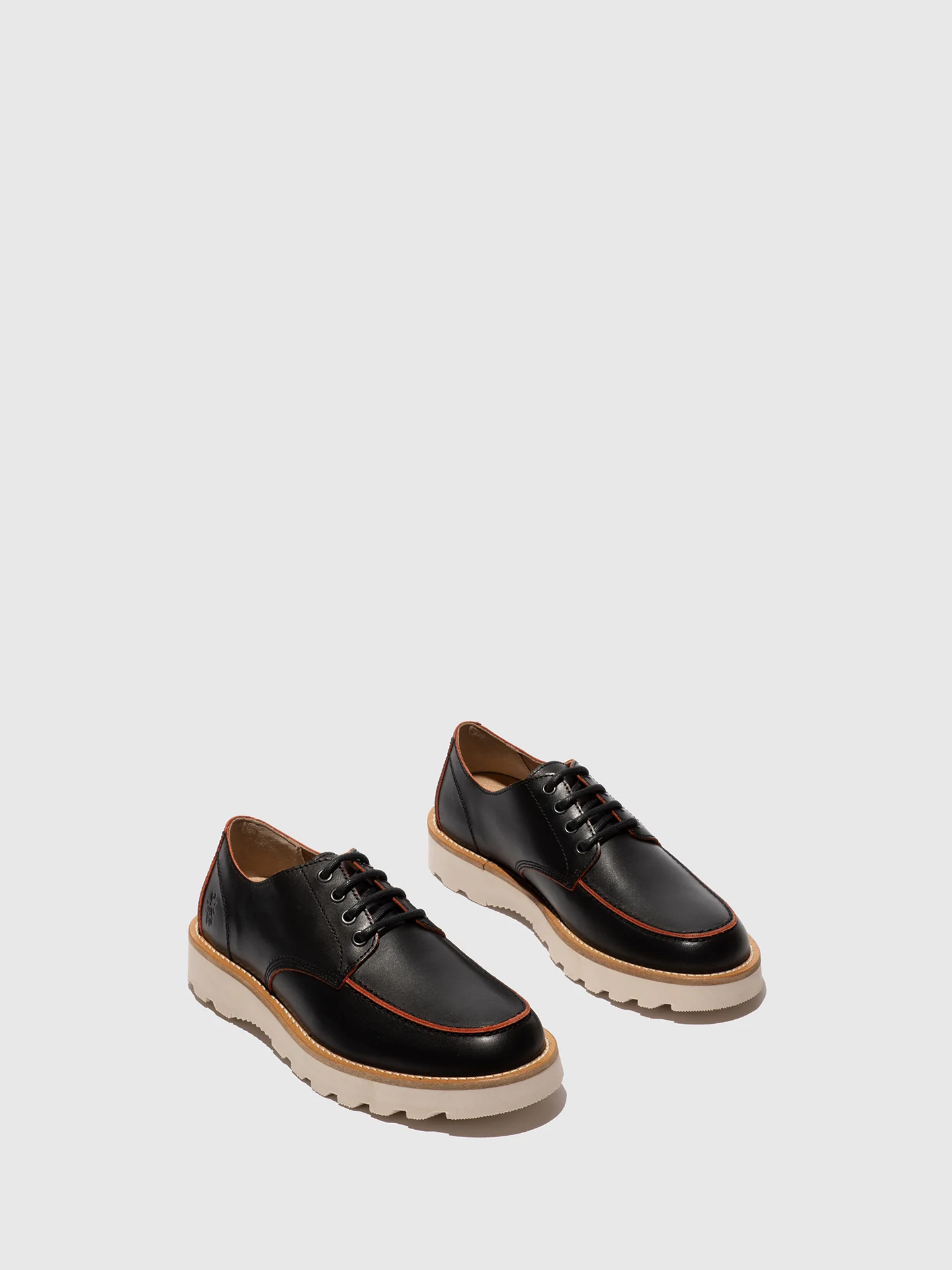 Lace-up Shoes ROUL208FLY BLACK/RED - Image 2