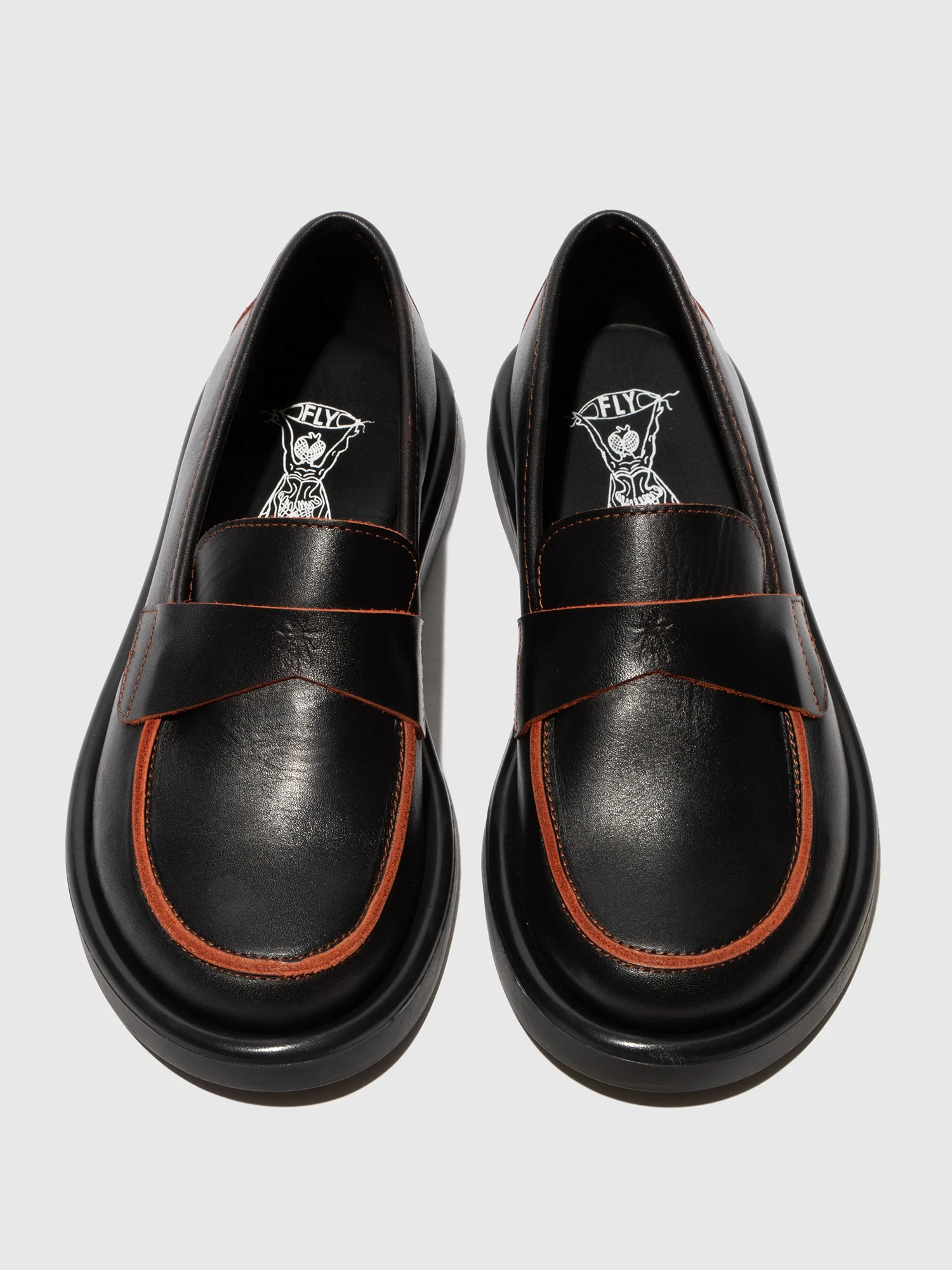 Slip-on Shoes TREL301FLY BLACK/RED - Image 4