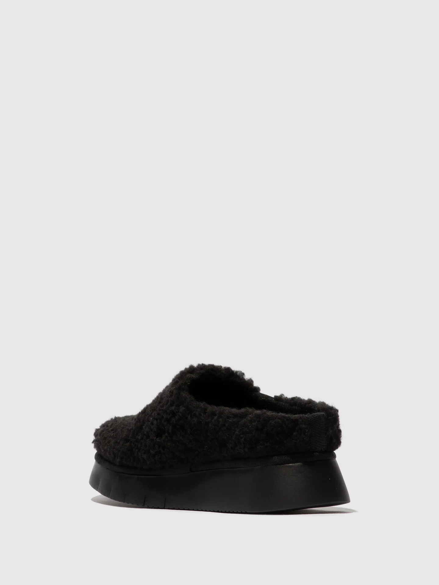 Round Toe Clogs CAFE360FLY BLACK - Image 3