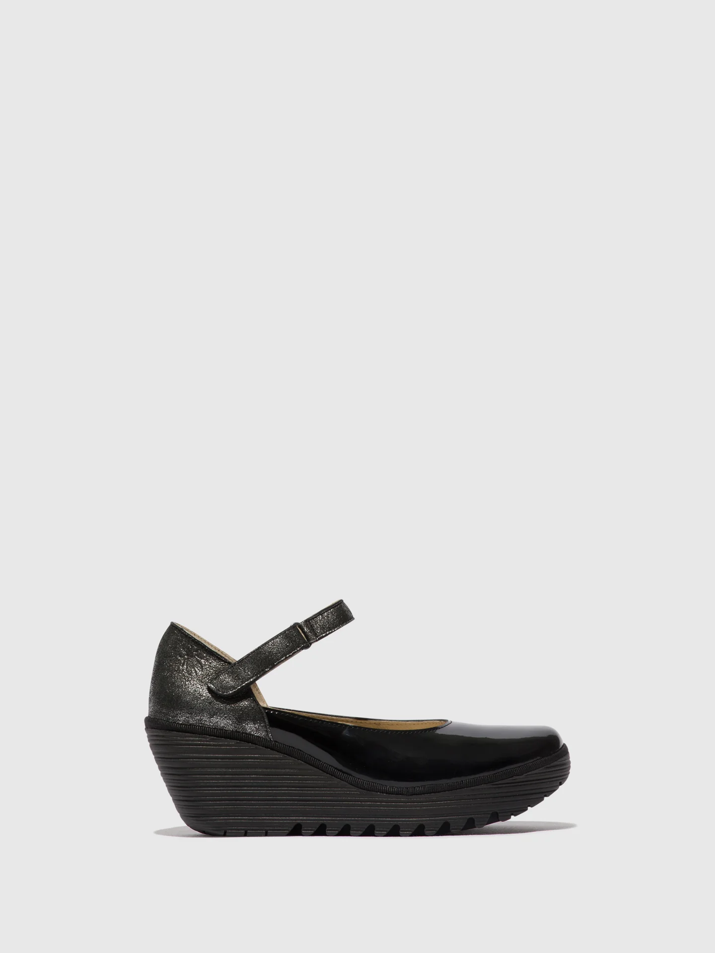 Mary Jane Shoes YAWO345FLY BLACK/SILVER