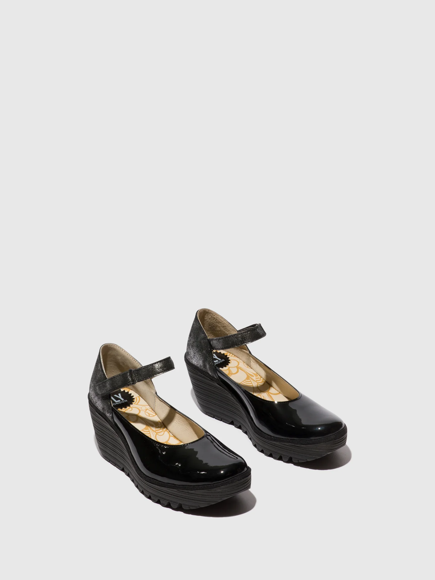 Mary Jane Shoes YAWO345FLY BLACK/SILVER - Image 2