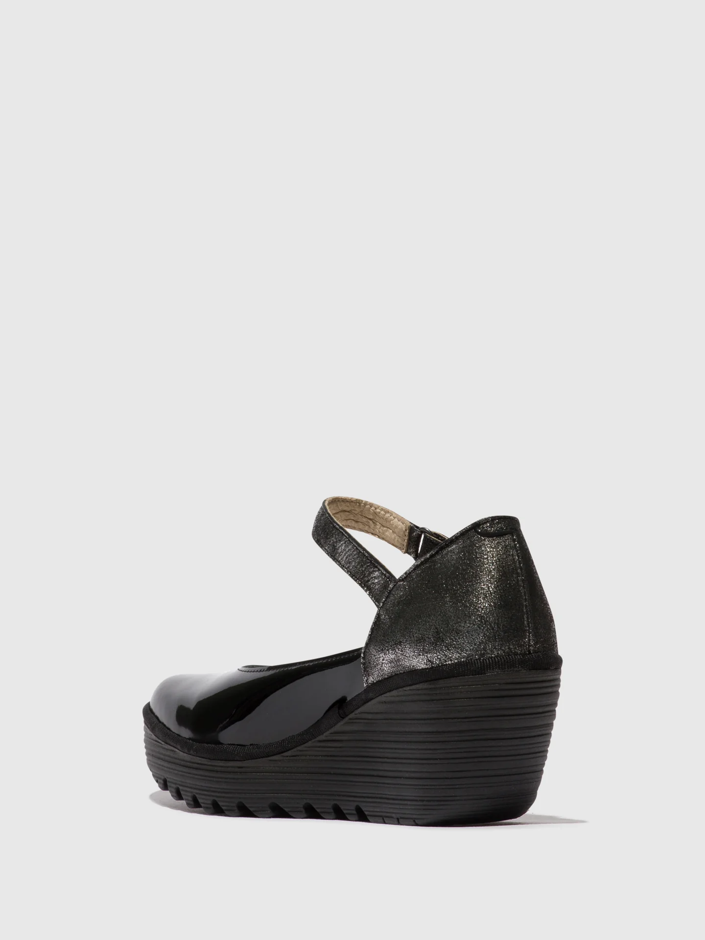Mary Jane Shoes YAWO345FLY BLACK/SILVER - Image 3