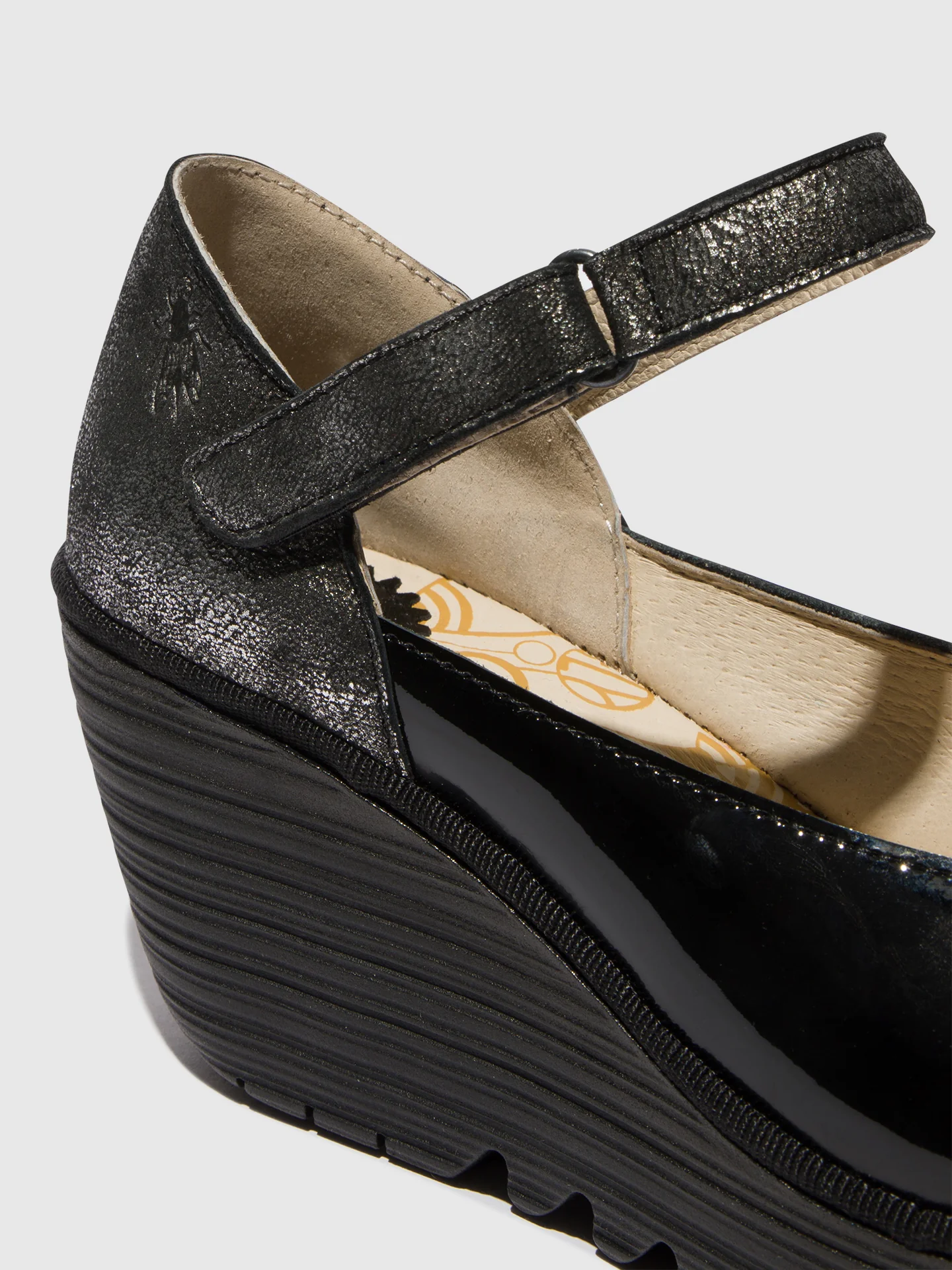 Mary Jane Shoes YAWO345FLY BLACK/SILVER - Image 4