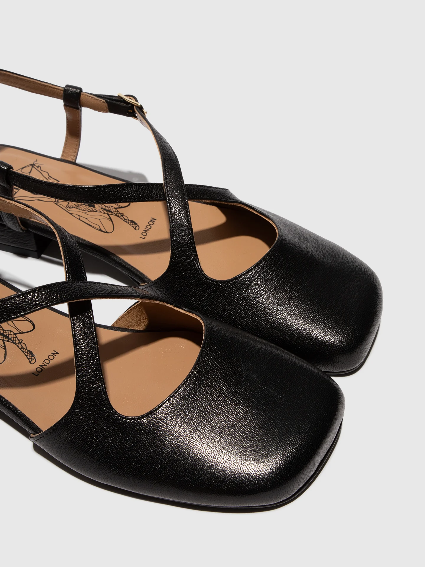 Sling-Back Sandals CEFI270FLY BLACK - Image 4
