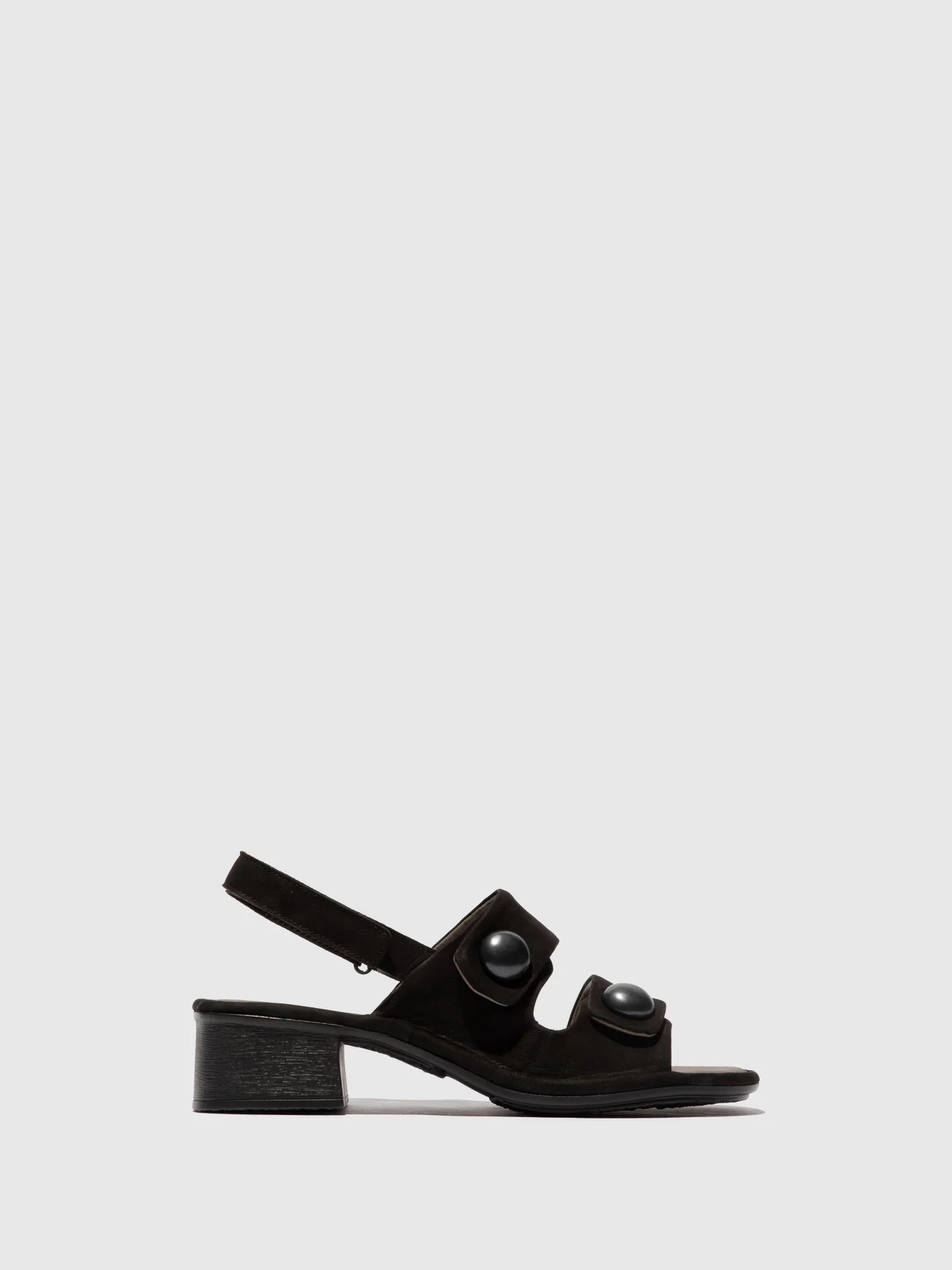 Sling-Back Sandals EBLA489FLY BLACK