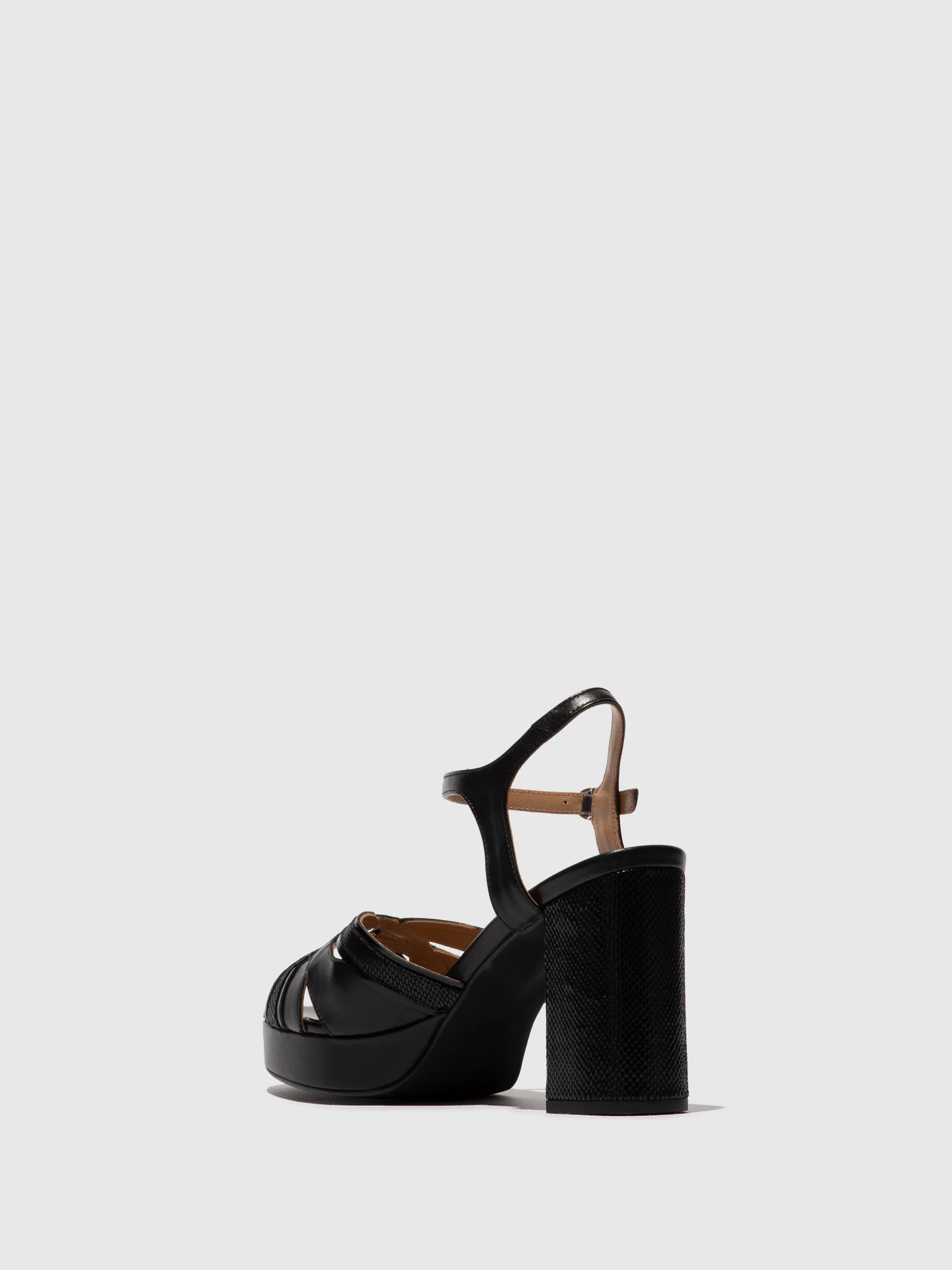 Sling-Back Sandals EZUI240FLY BLACK - Image 3