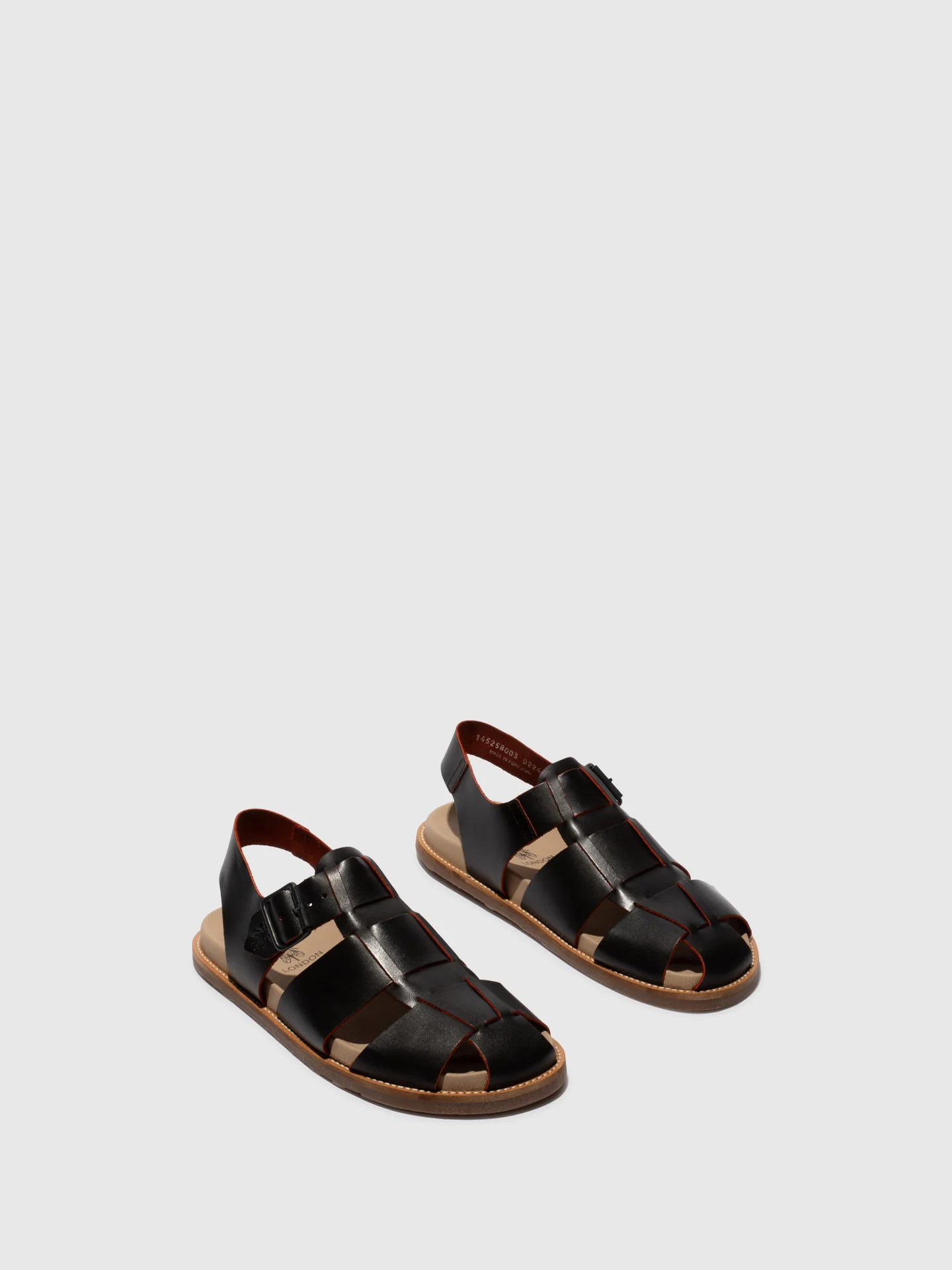 Sling-Back Sandals MAFY258FLY BLACK - Image 2