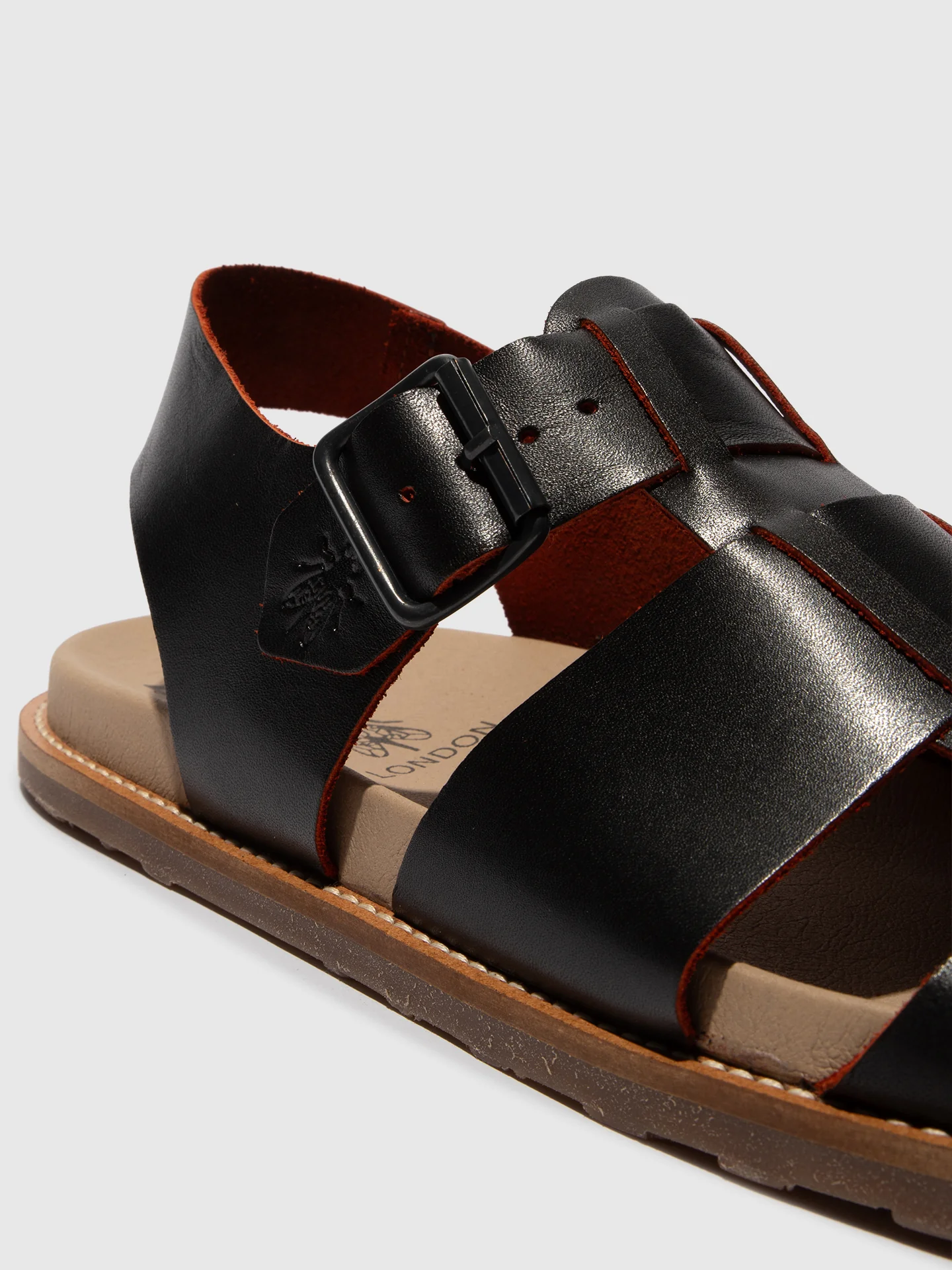 Sling-Back Sandals MAFY258FLY BLACK - Image 4