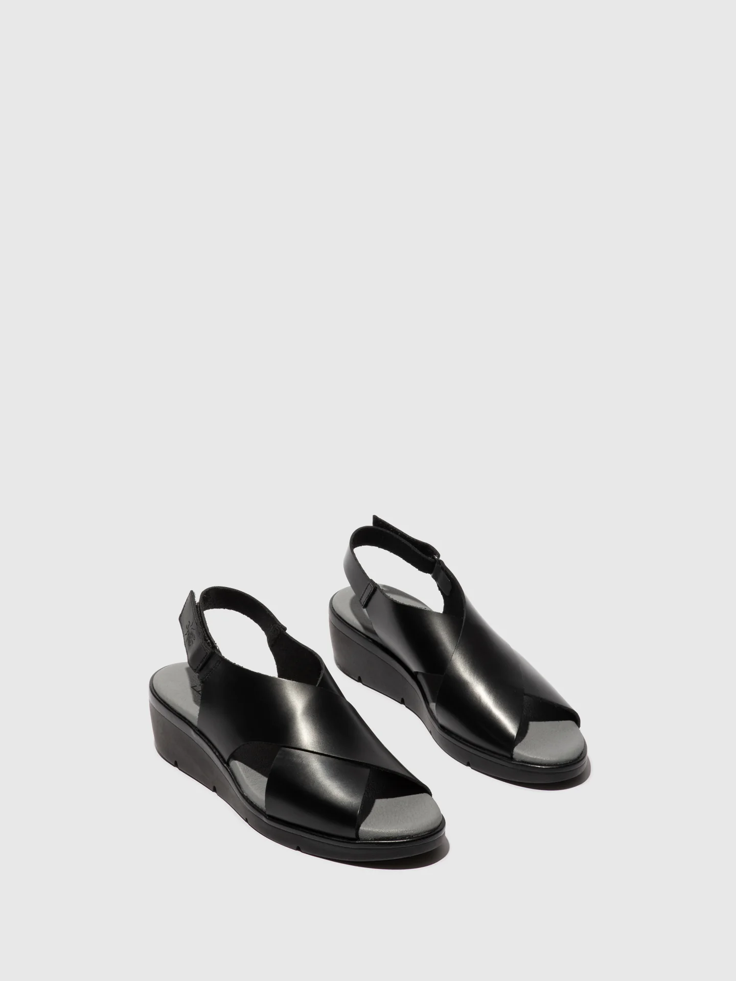 Sling-Back Sandals NABI058FLY BLACK - Image 2