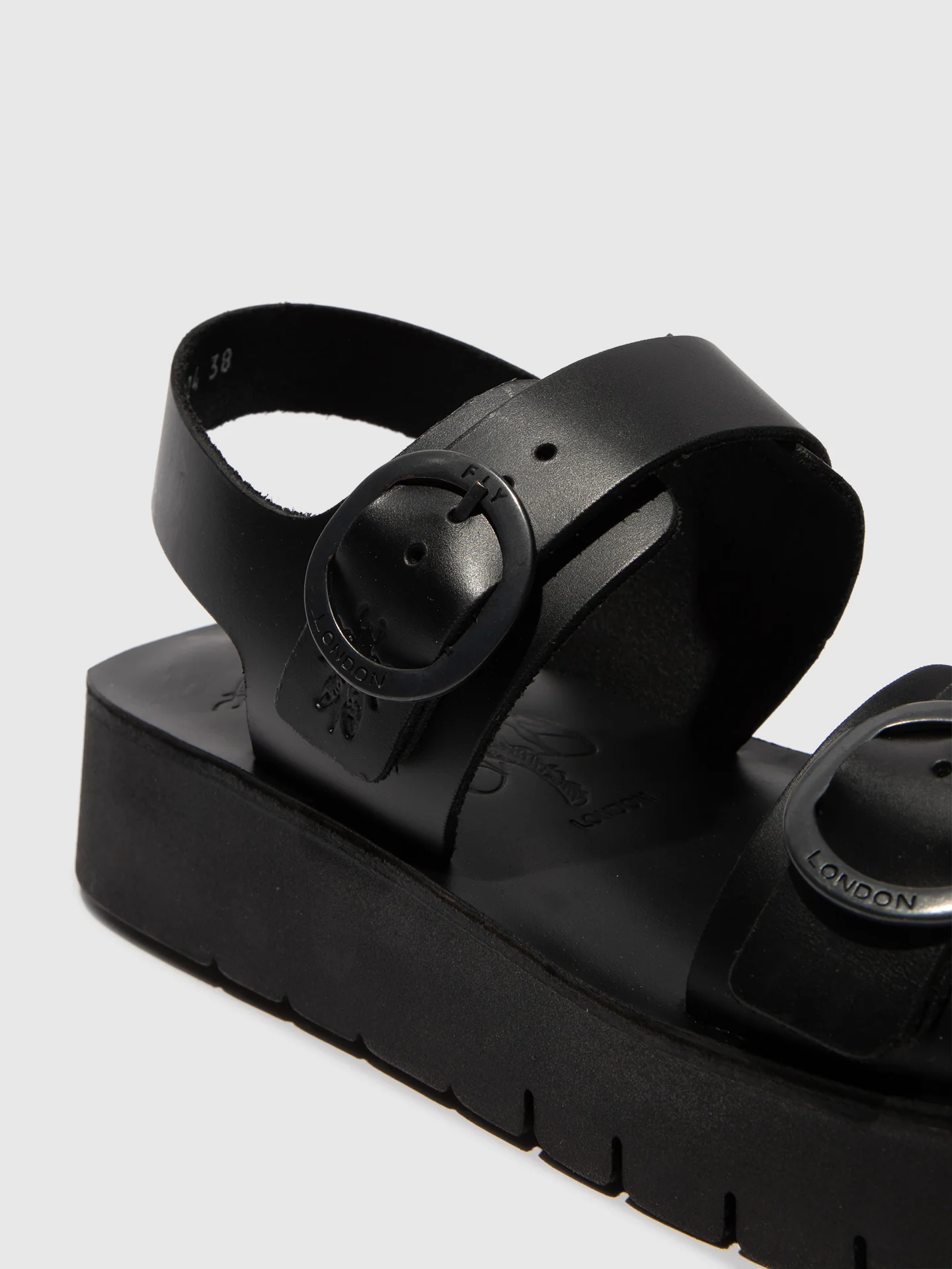 Sling-Back Sandals SOLB260FLY BLACK - Image 4