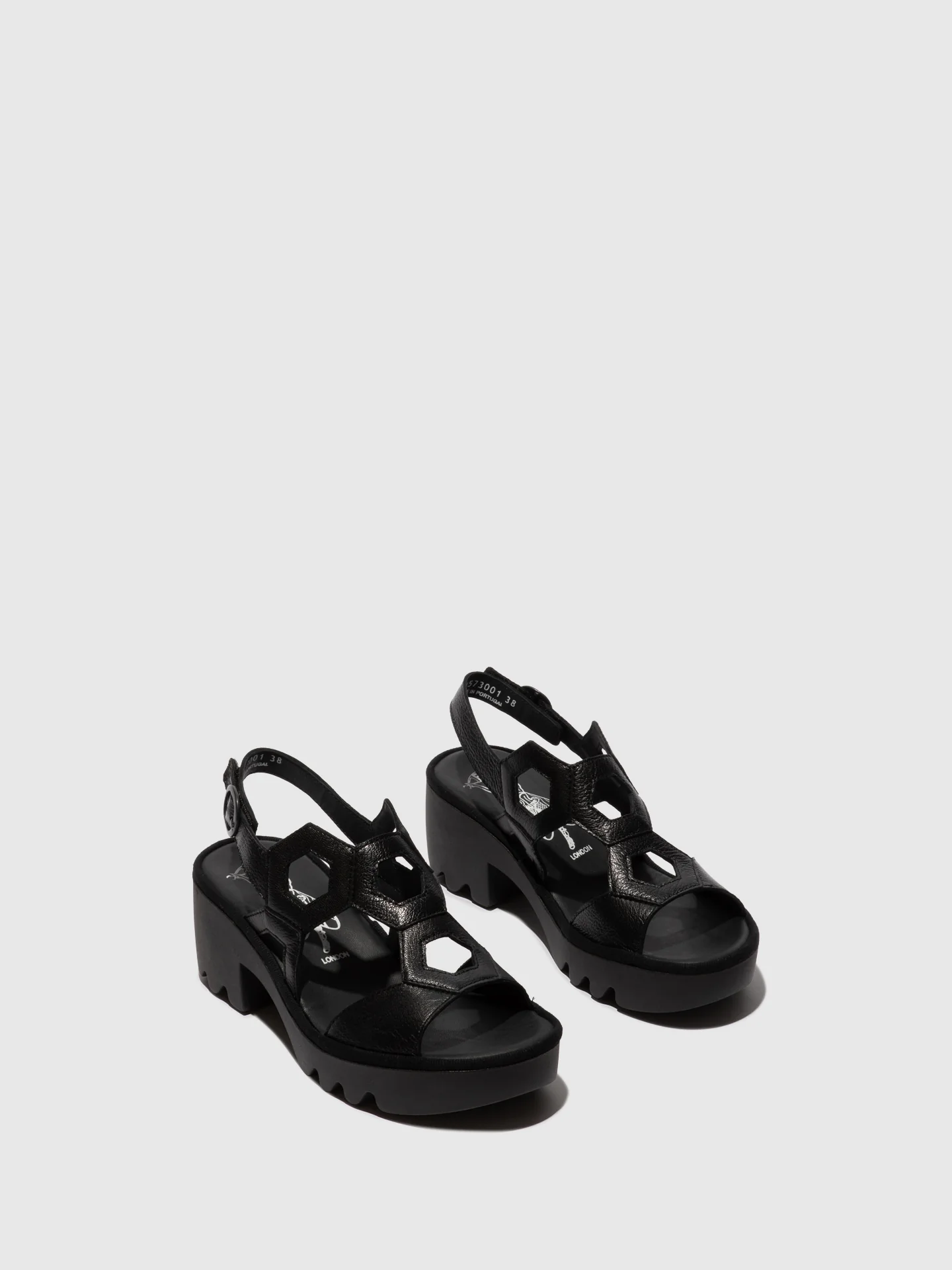 Sling-Back Sandals TEWA573FLY BLACK - Image 2