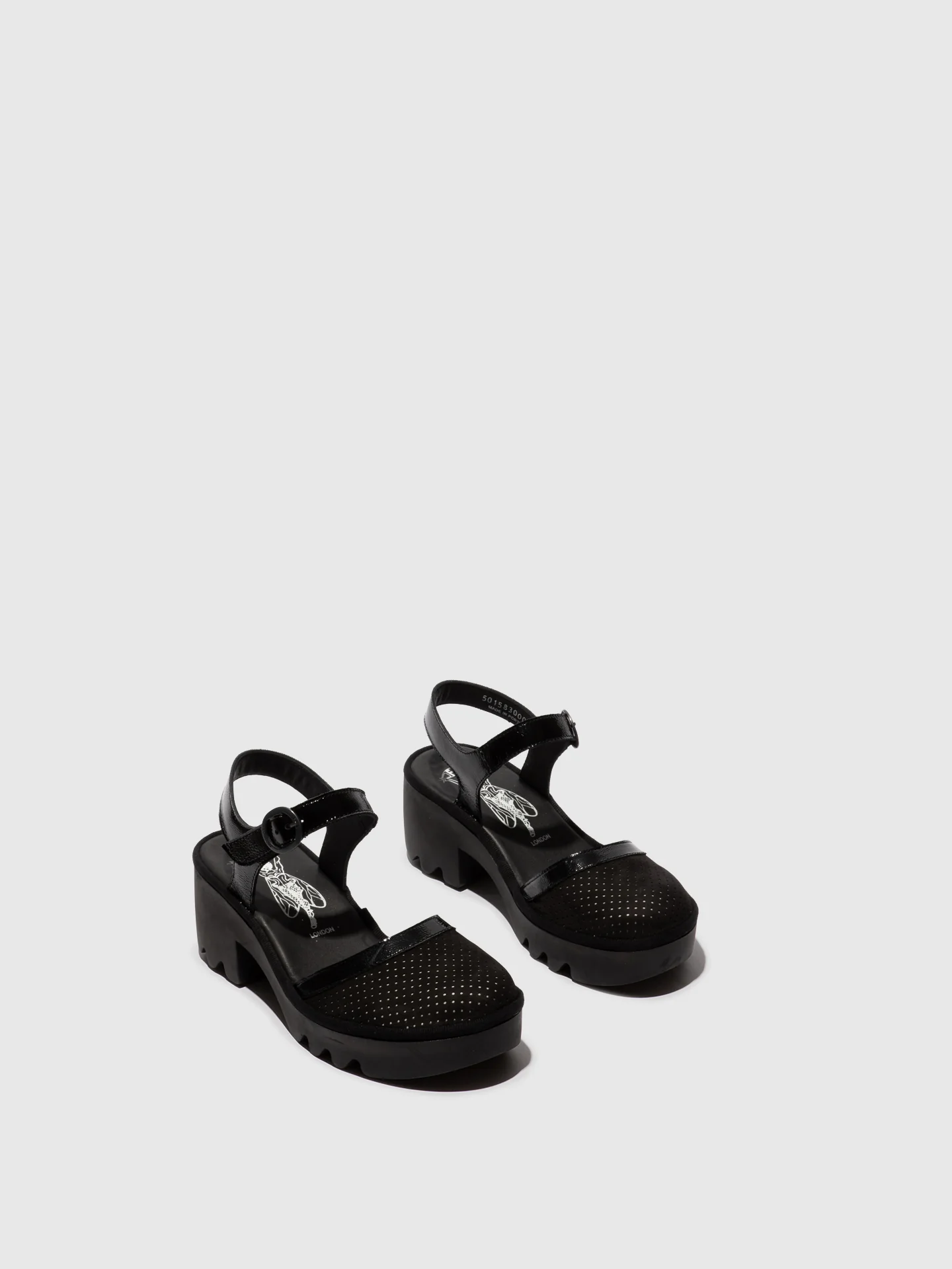 Sling-Back Sandals TEYO583FLY BLACK - Image 2