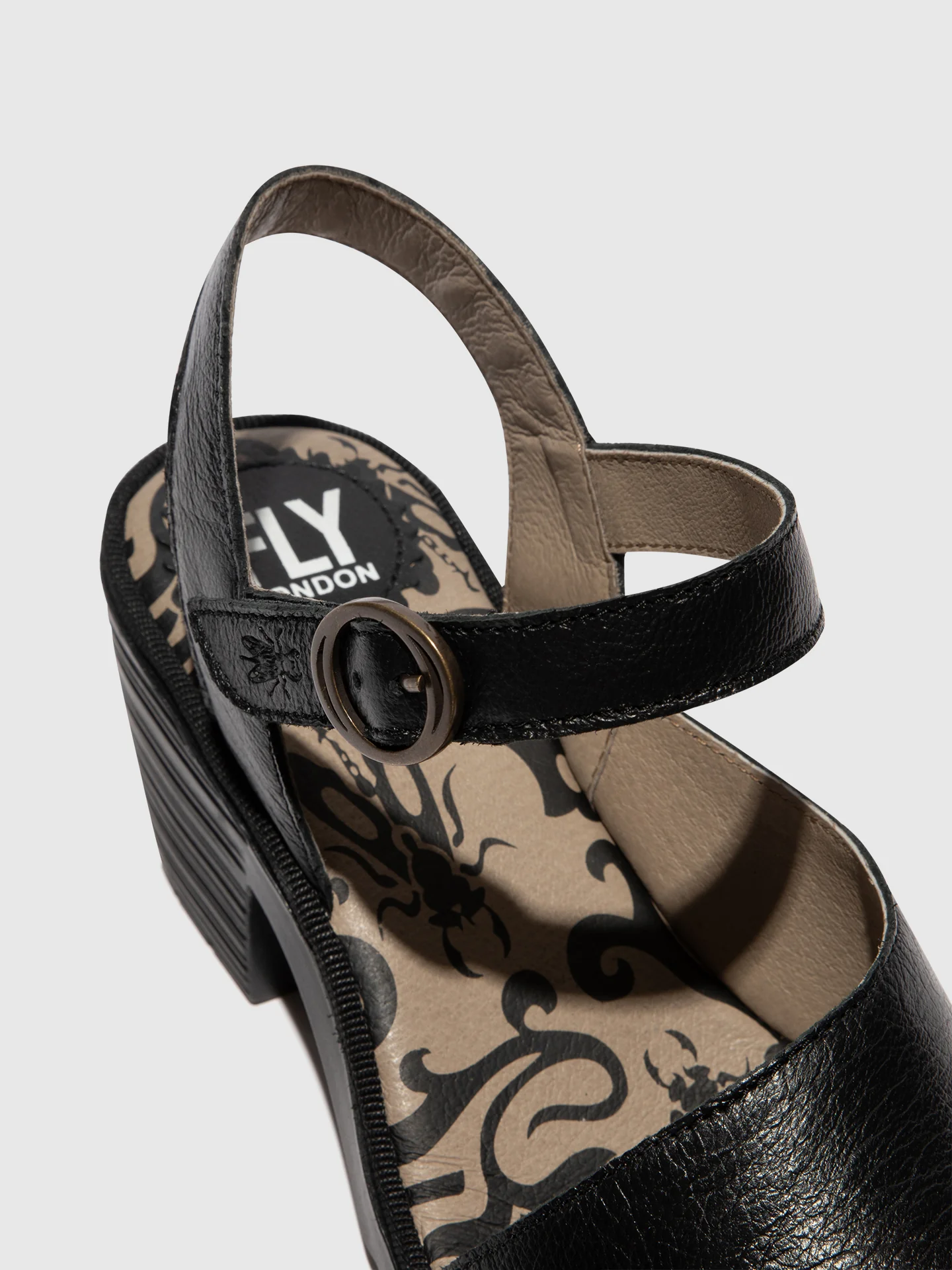 Sling-Back Sandals WELY439FLY BLACK - Image 4